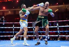 Tyson Fury accuses judges of helping Oleksandr Usyk win because Ukraine is ‘at war’