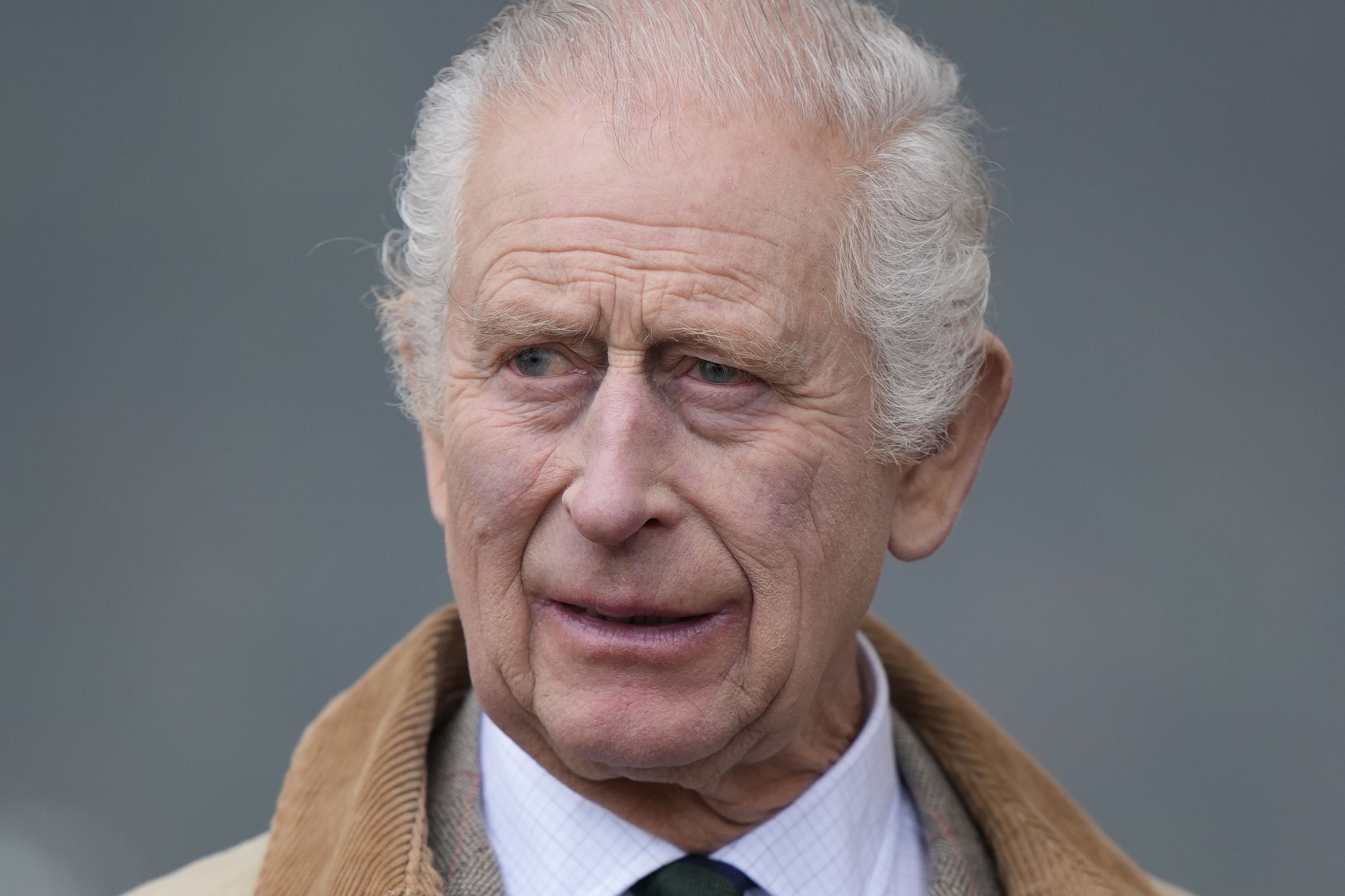 The King has paid tribute to the sacrifices made by allied forces on the 80th anniversary of the Battle of Monte Cassino (Andrew Matthews/PA)