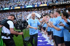 Pep Guardiola admits he is ‘closer to leaving’ Manchester City after latest Premier League title