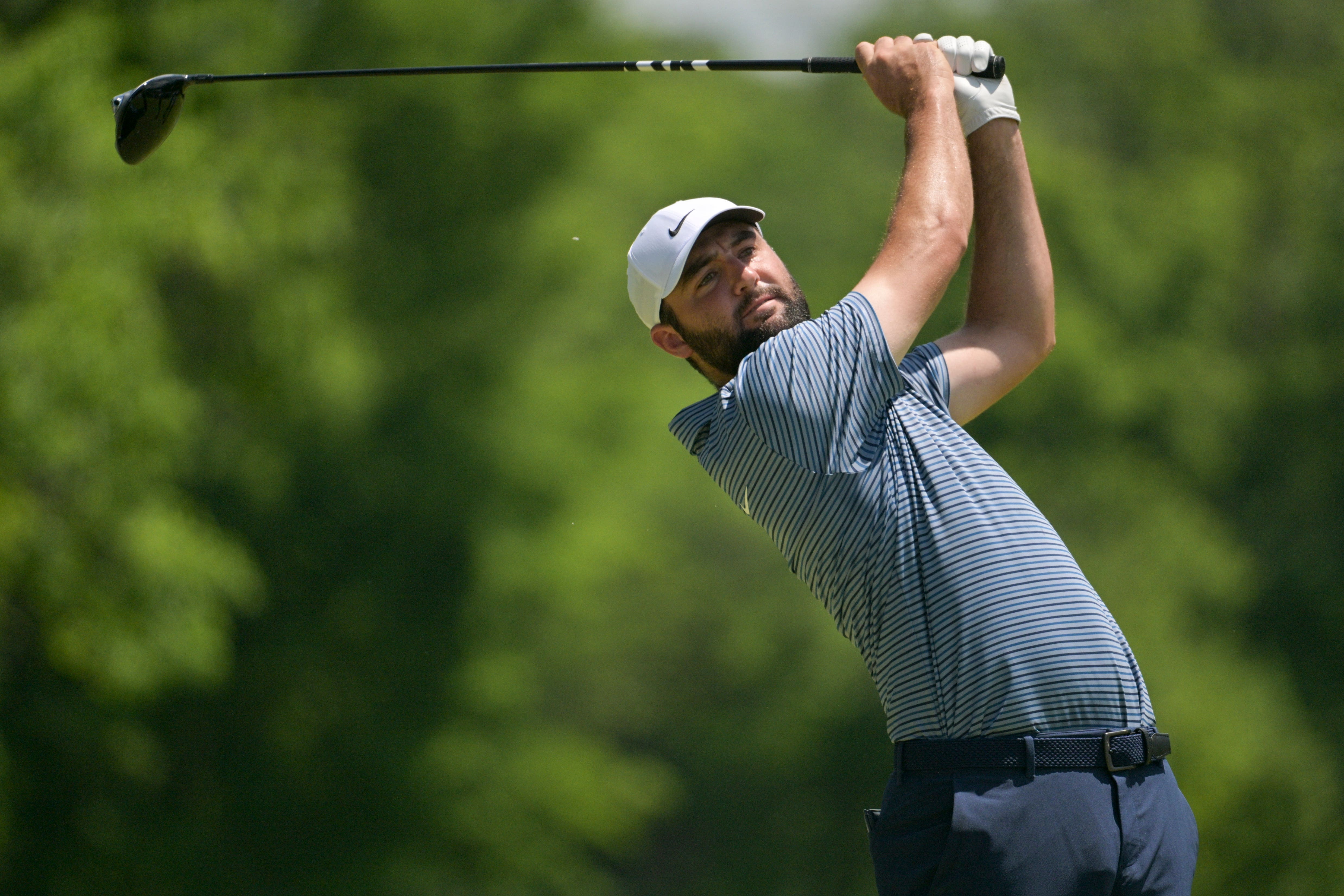 Scottie Scheffler carded a closing 65 in the US PGA Championship (Jon Cherry/AP)