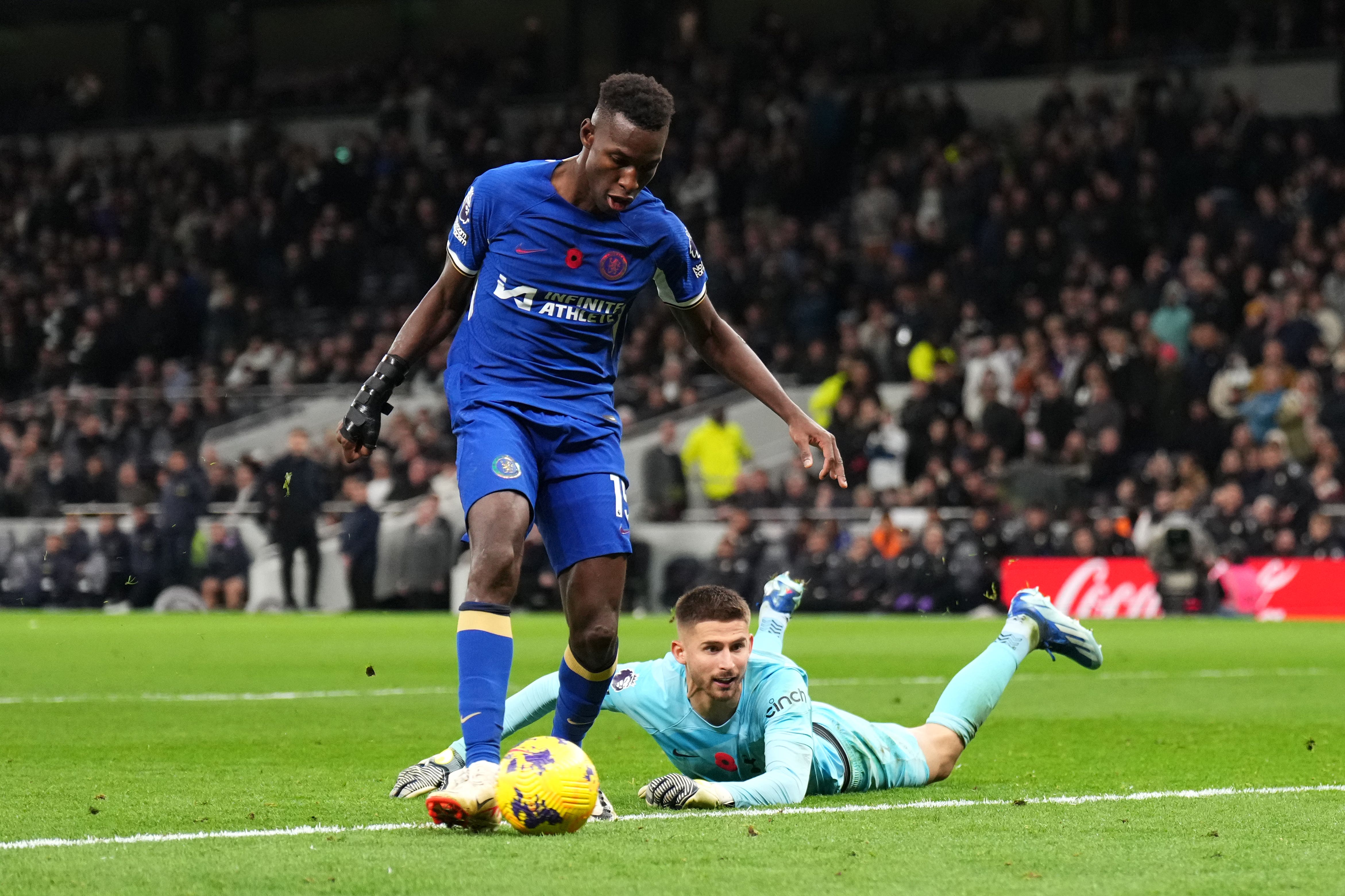 A hat-trick from Nicolas Jackson helped Chelsea manager Mauricio Pochettino enjoy a successful return to Tottenham (John Walton/PA)