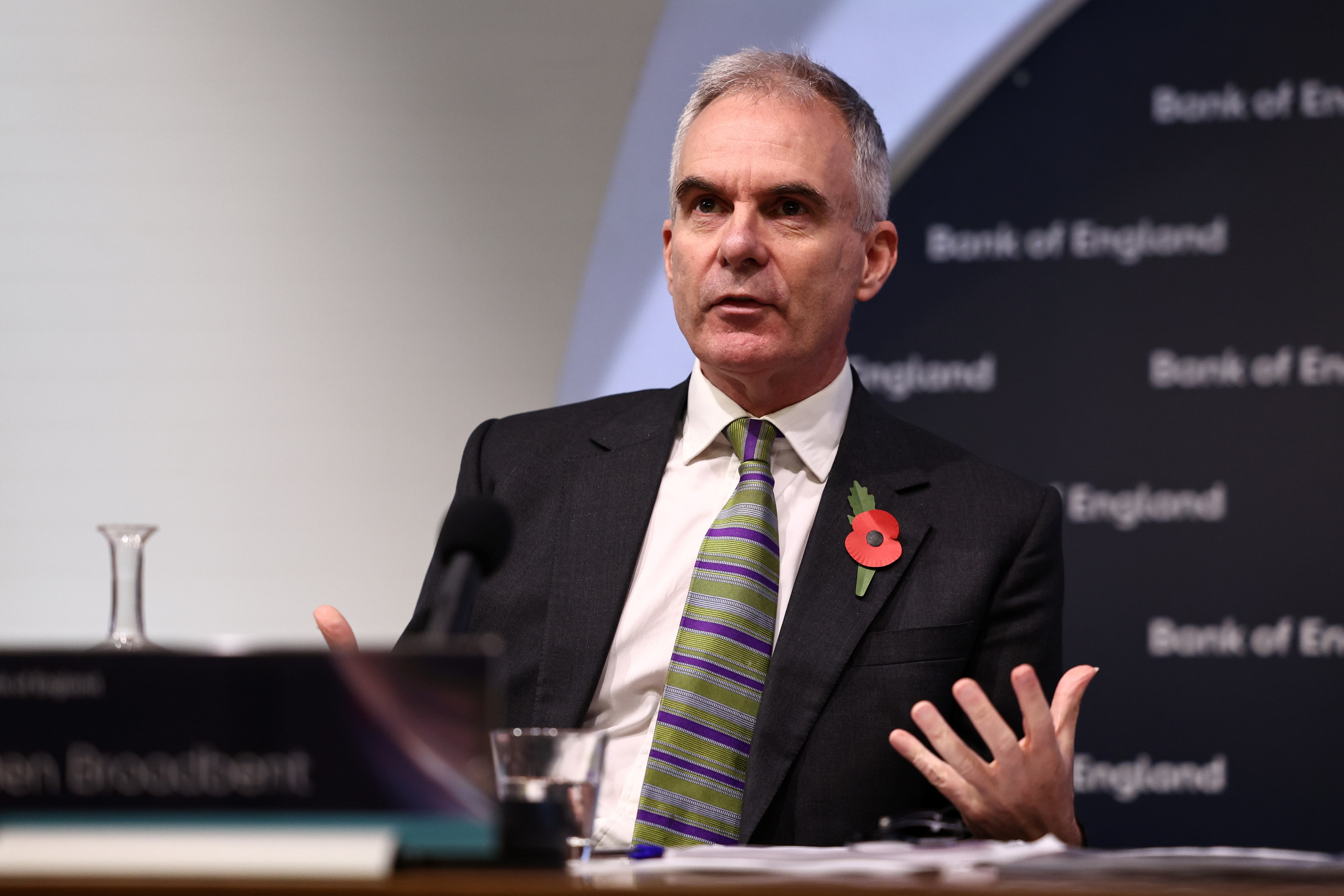 Deputy governor, monetary policy, of the Bank of England, Ben Broadbent (Henry Nicholls/PA)