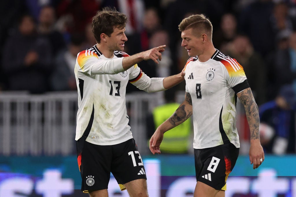 Toni Kroos and Thomas Muller are back in the Germany squad