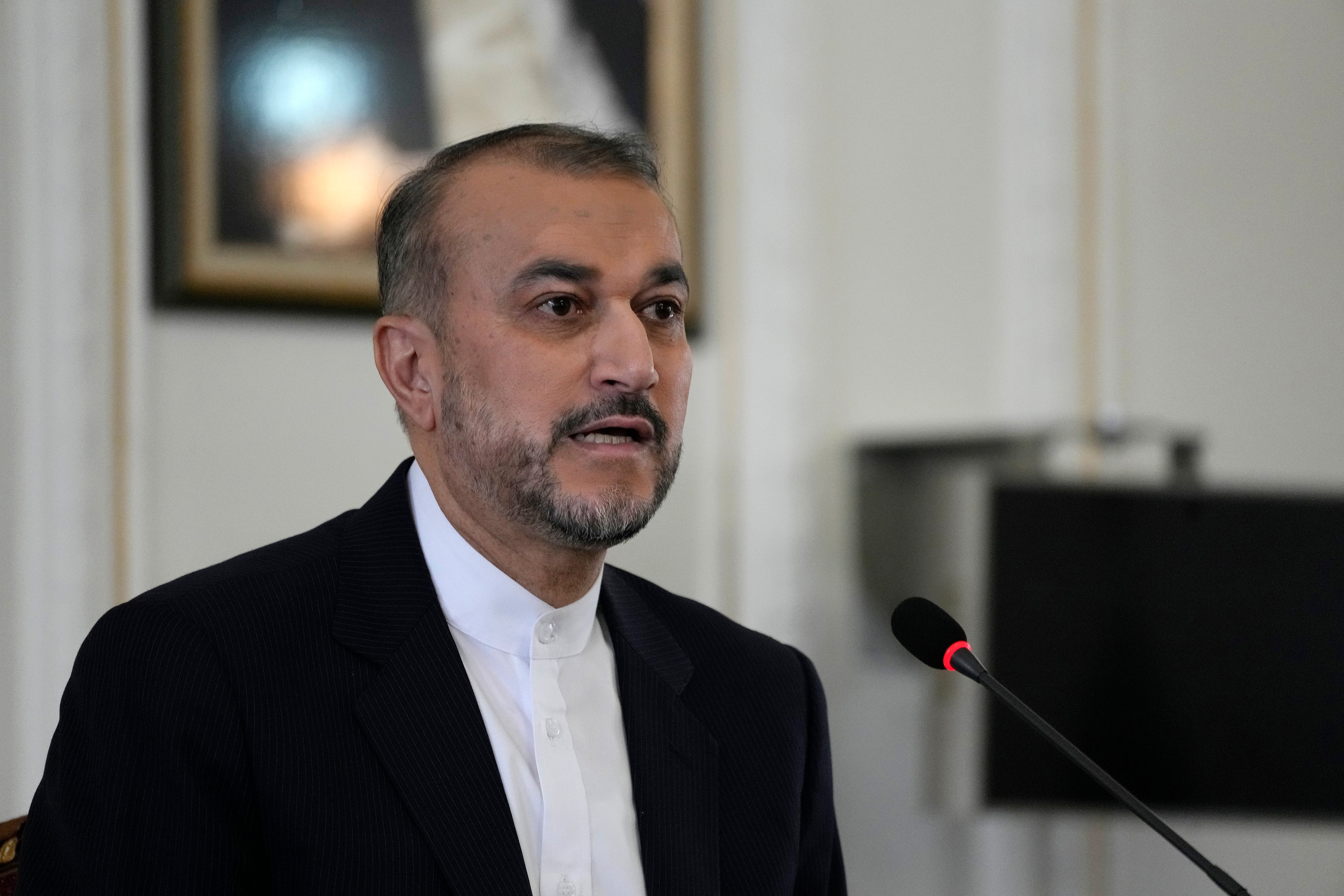 Iran Obit Hossein Amirabdollahian