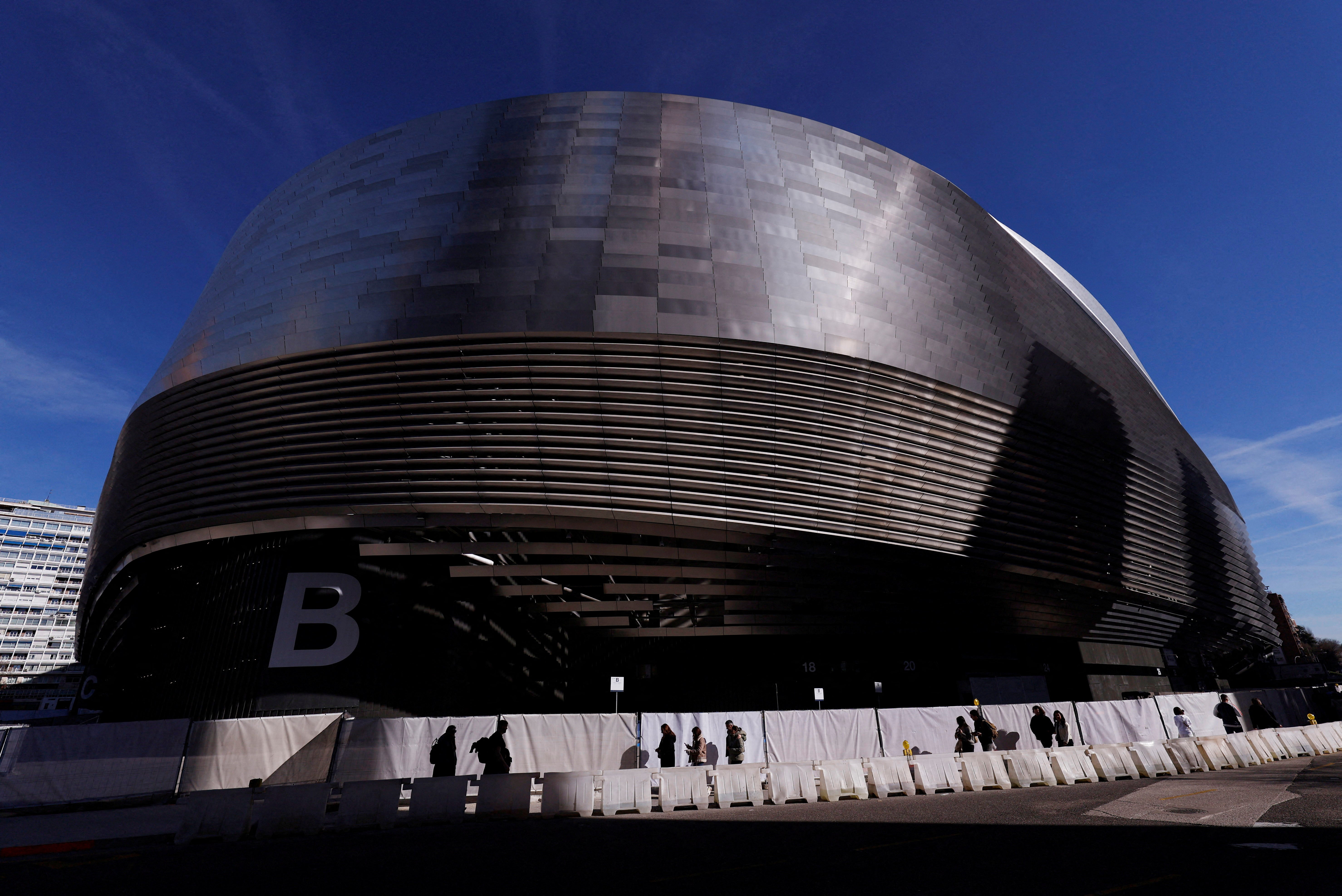 Santiago Bernabeu stadium, Madrid, Spain