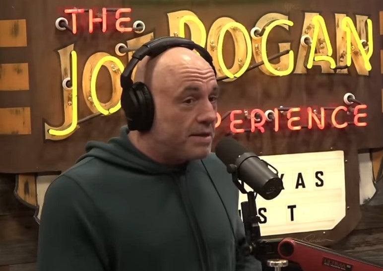 Joe Rogan is taking part in a live Netflix event