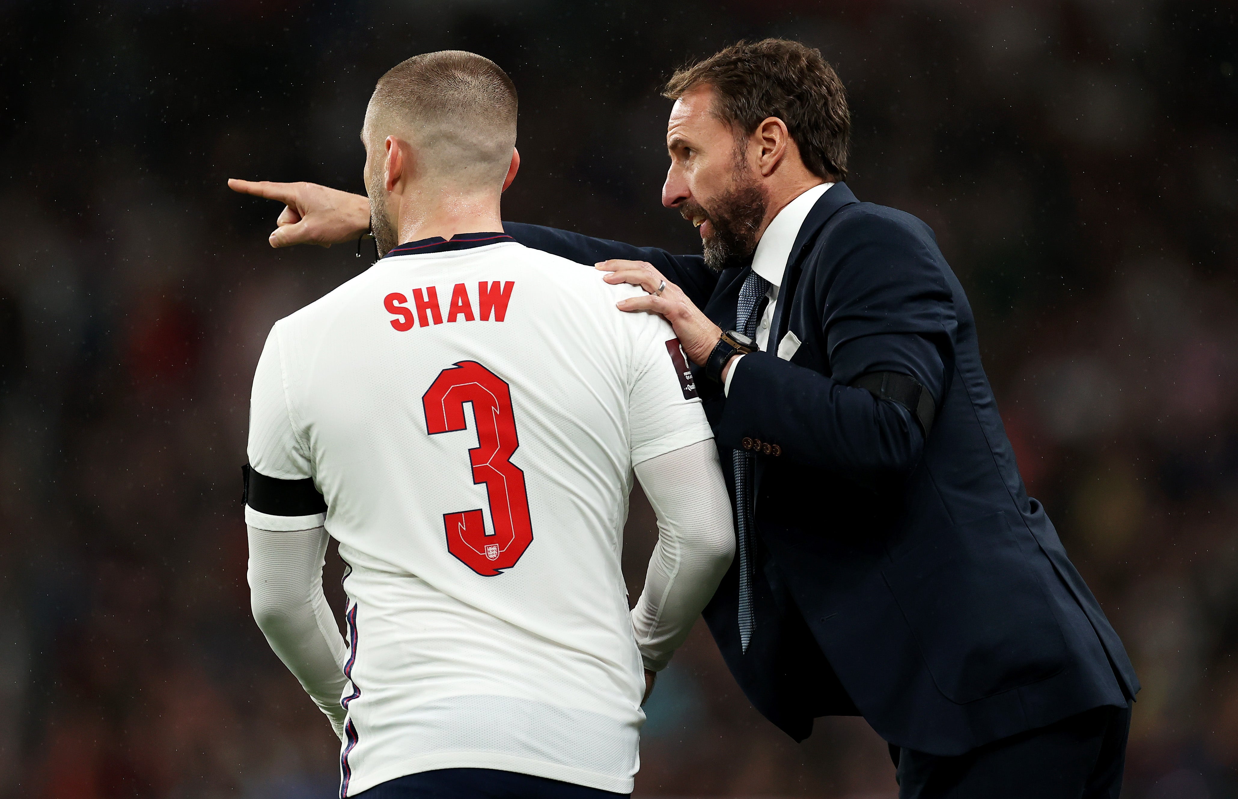 Gareth Southgate has backed Shaw