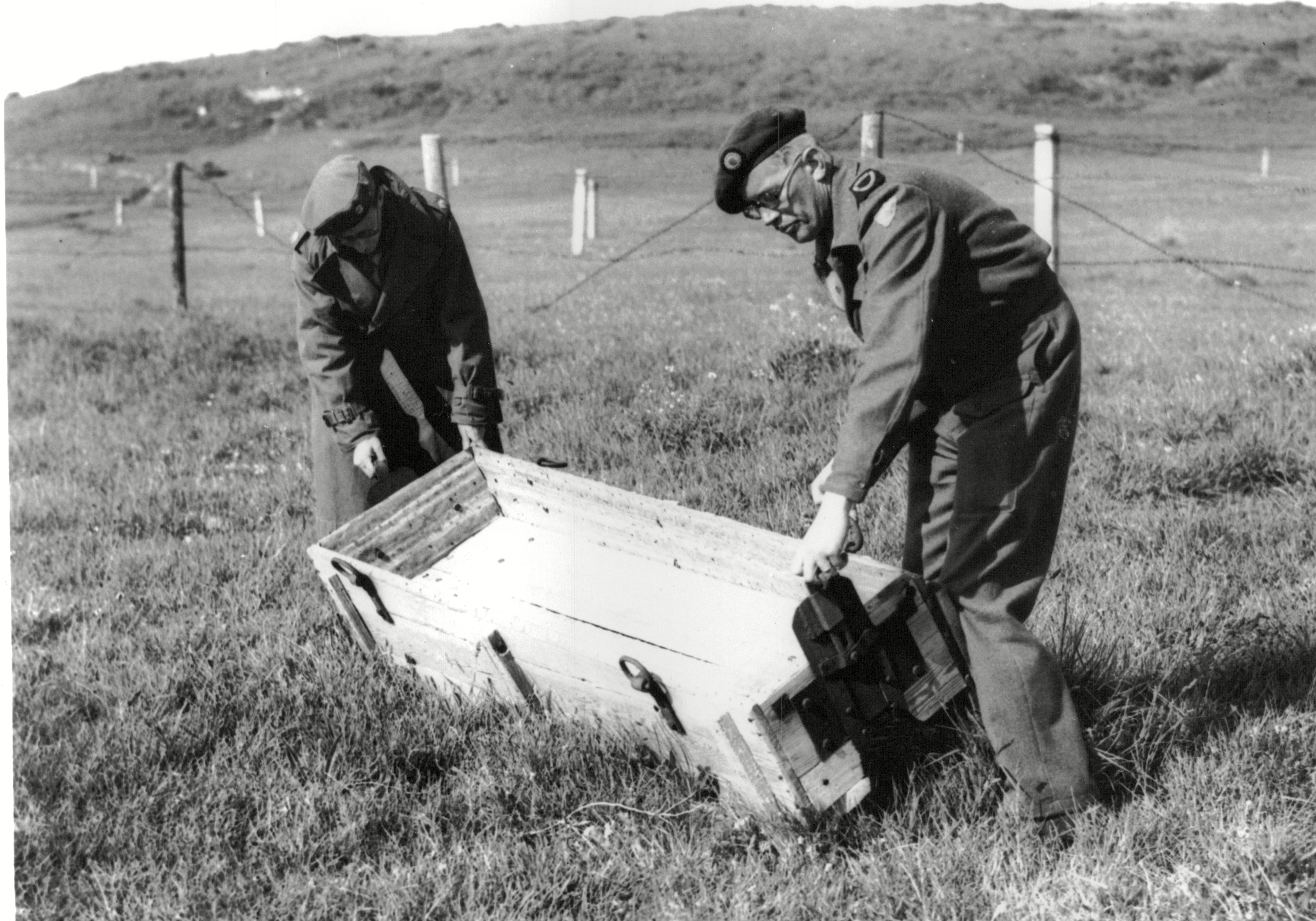 A false-bottom coffin found on the island