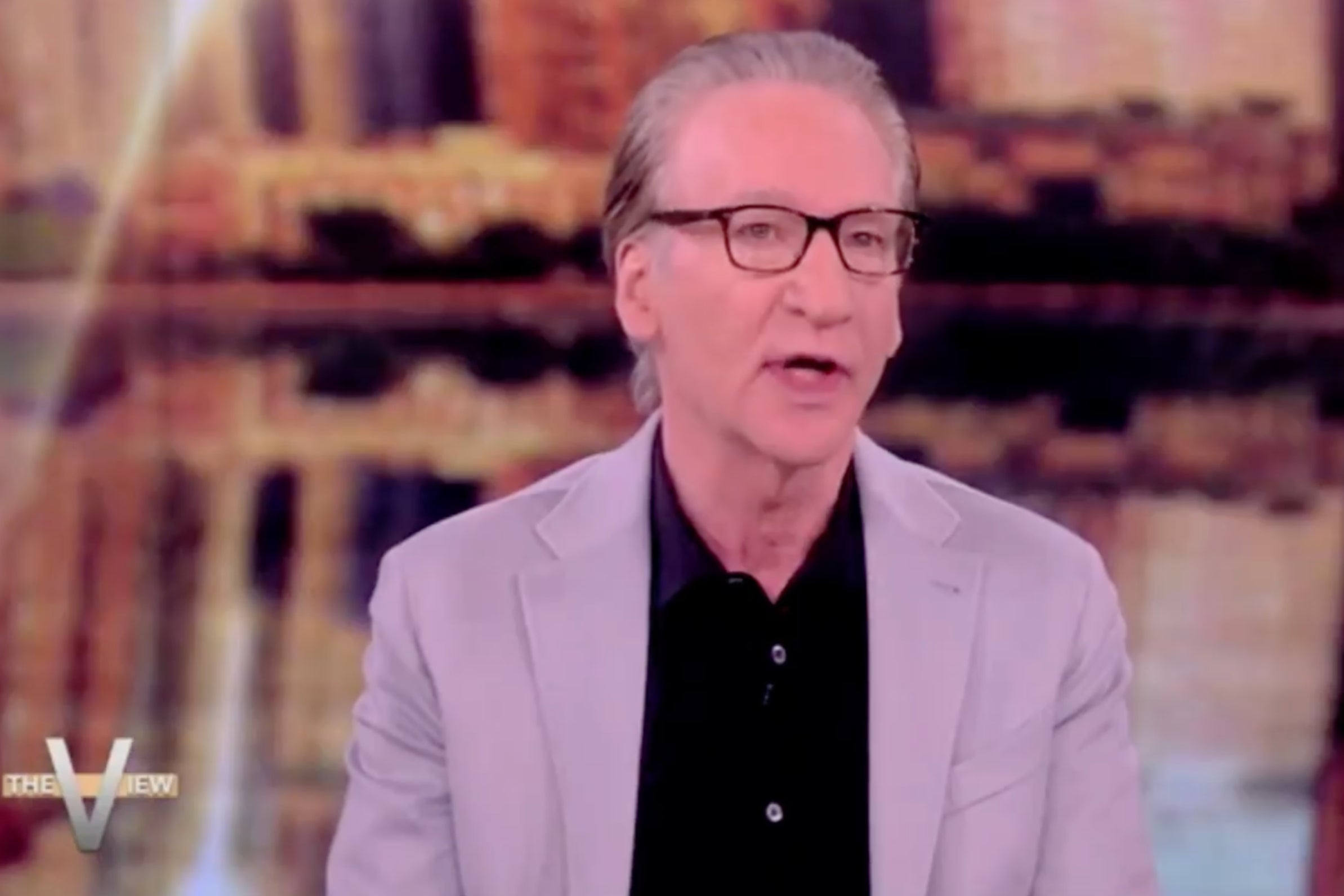 Bill Maher appearing on ‘The View’, 21 May 2024