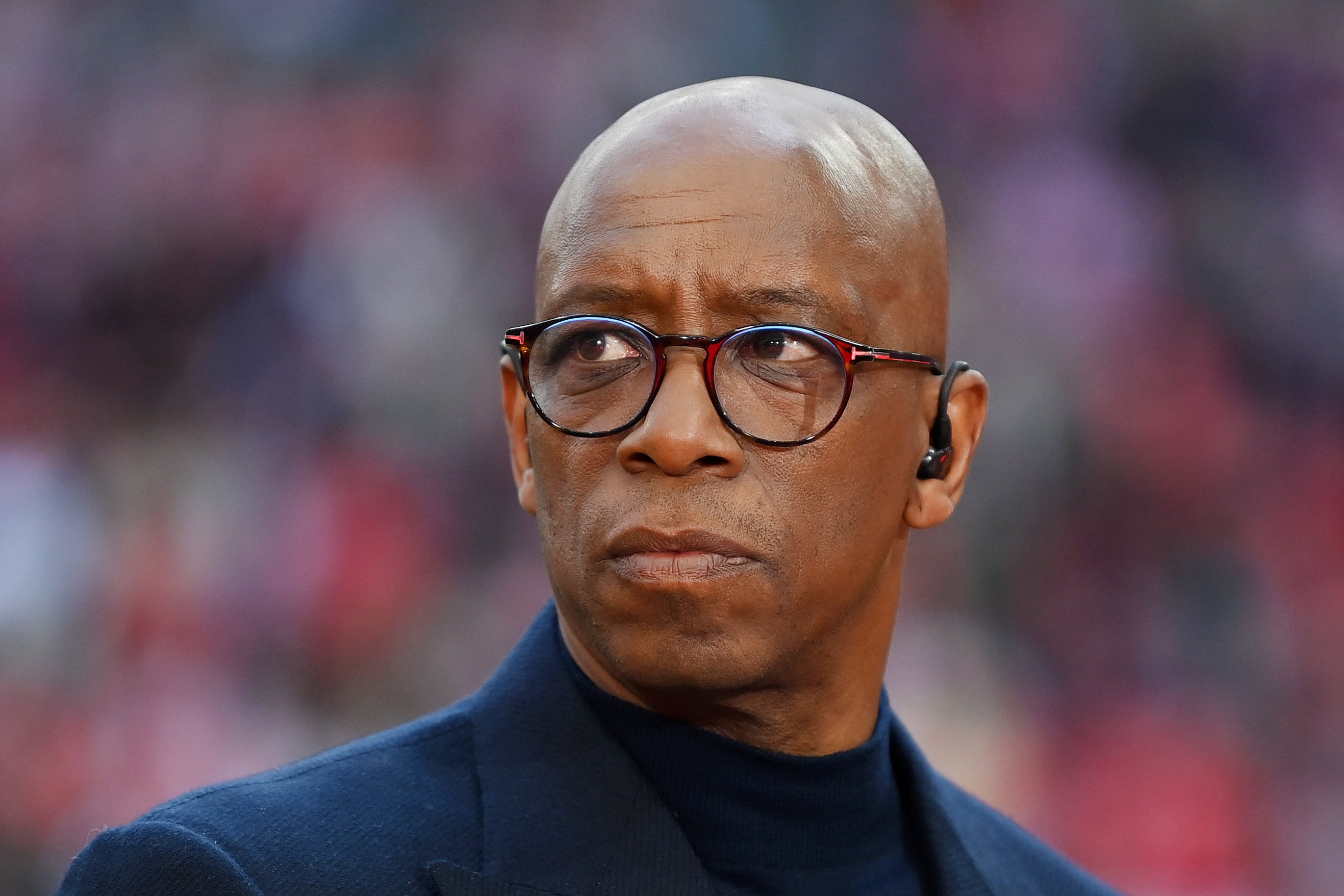 Ian Wright has hit out at the media for setting up Black players as ‘the face of defeat’