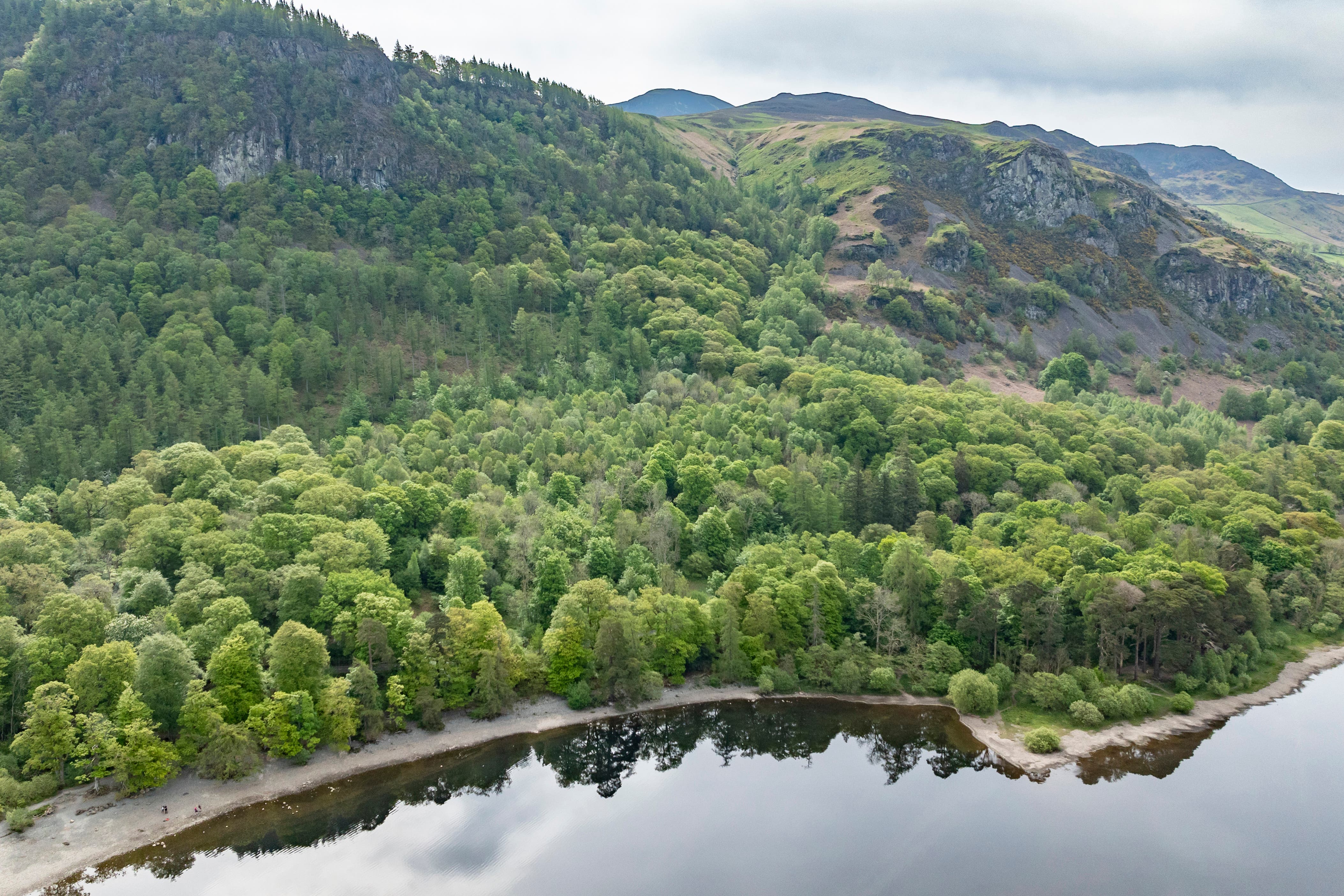 Borrowdale in Cumbria was declared a national nature reserve (National Trust/PA)