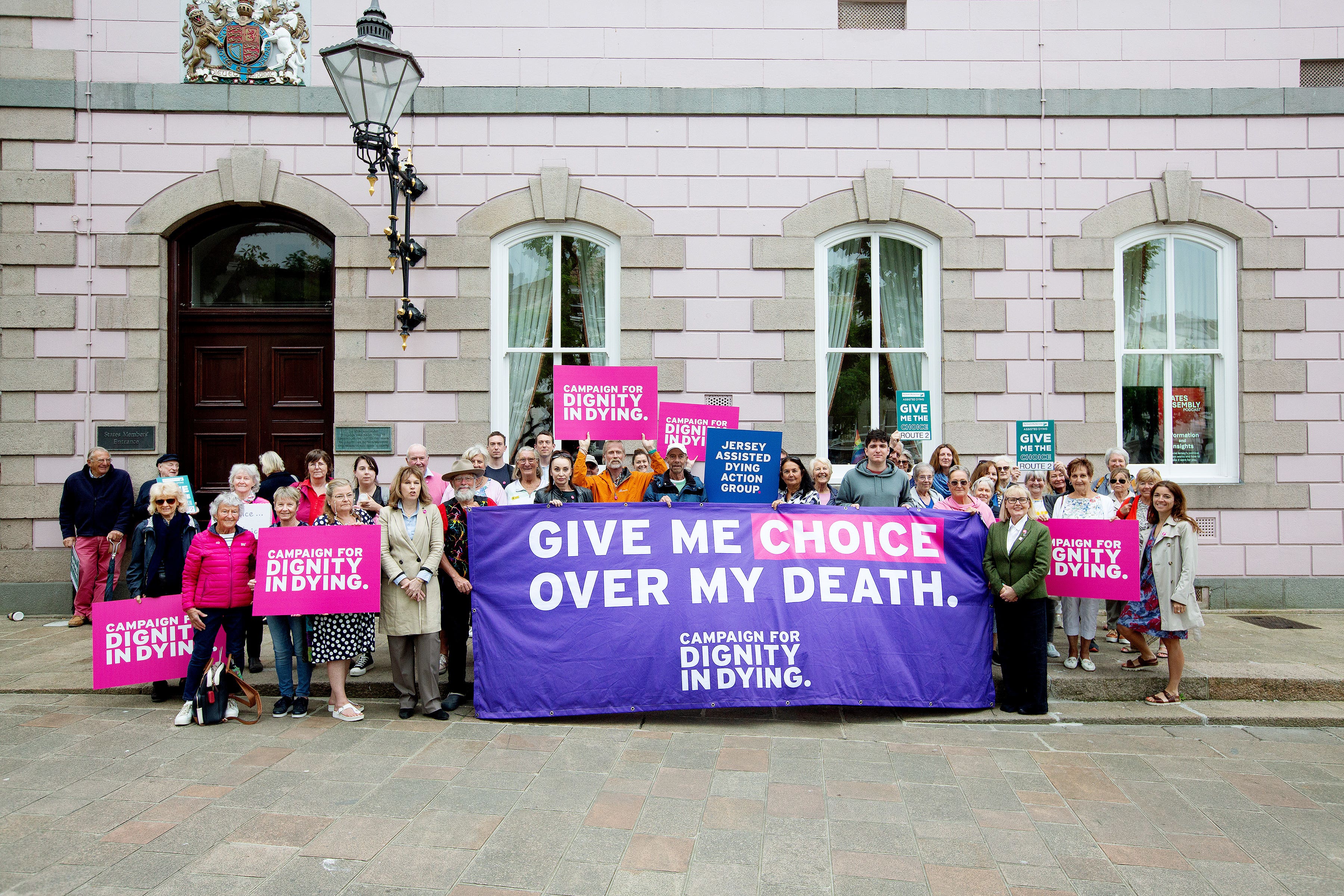 Jersey’s parliament has debated proposals for an assisted dying law (Christian Keenan/PA)