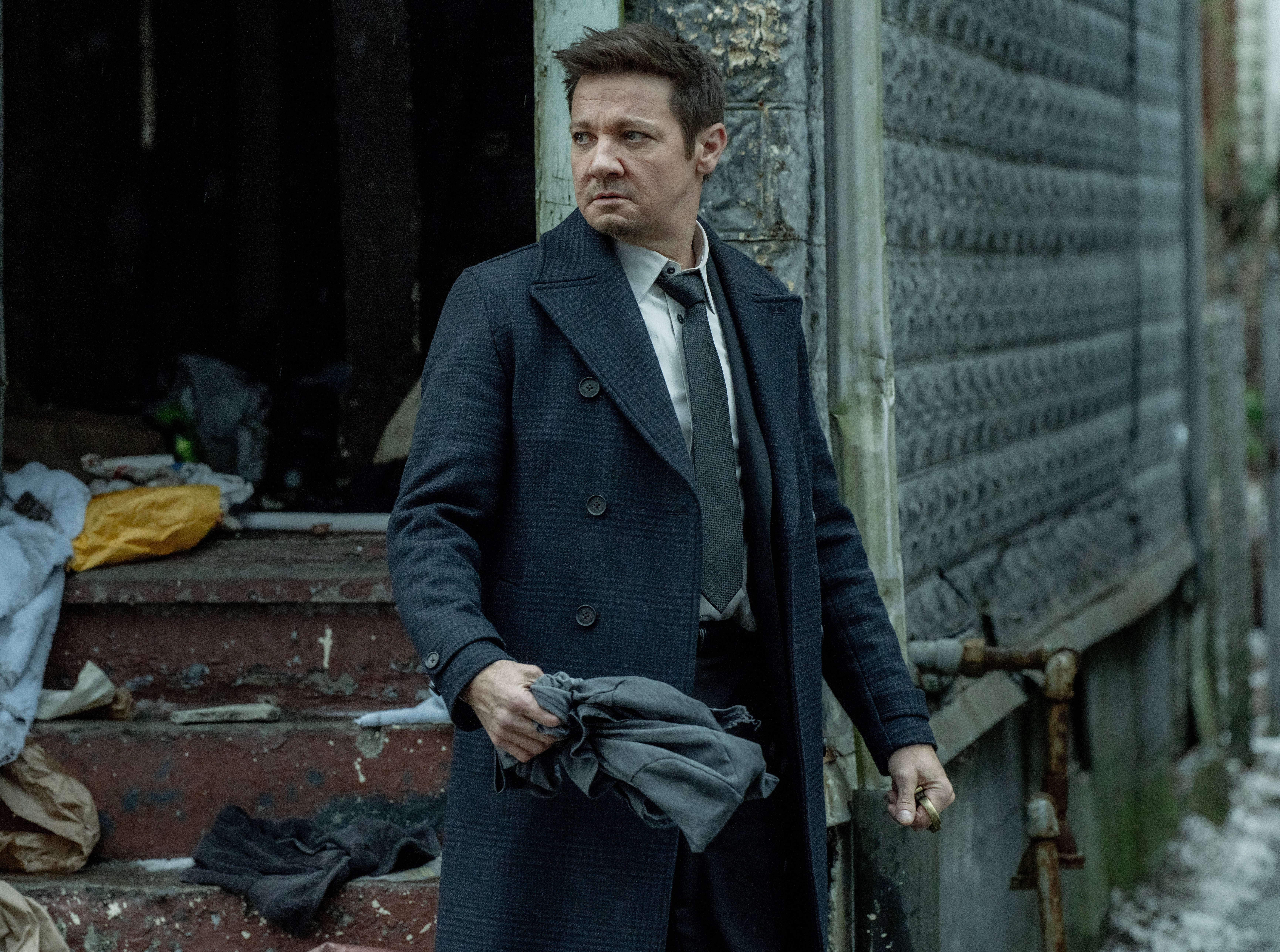 Jeremy Renner as Mike in ‘Mayor of Kingstown’