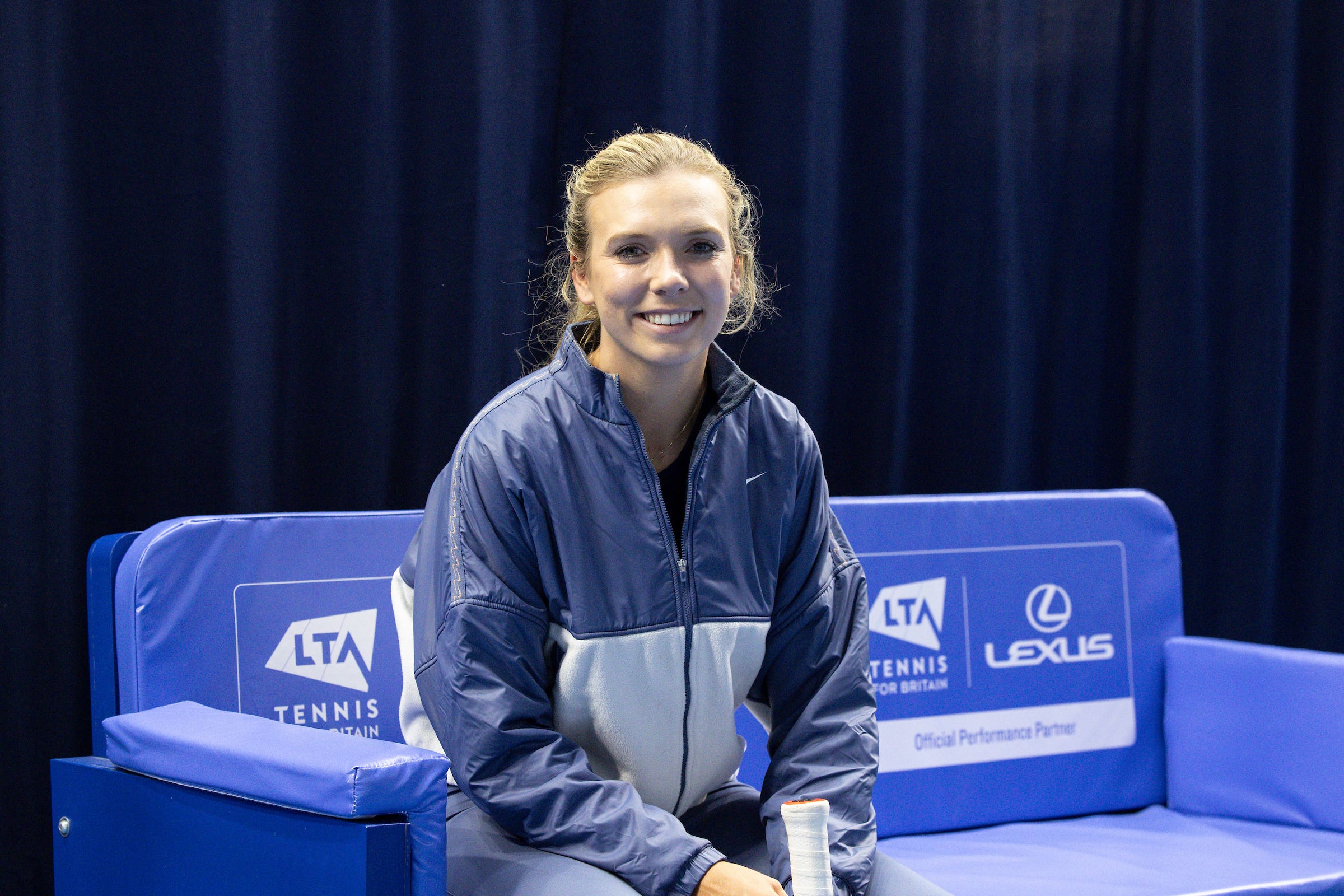 Katie Boulter at a Lexus Masterclass (Jed Leicester/Lexus Handout/PA)