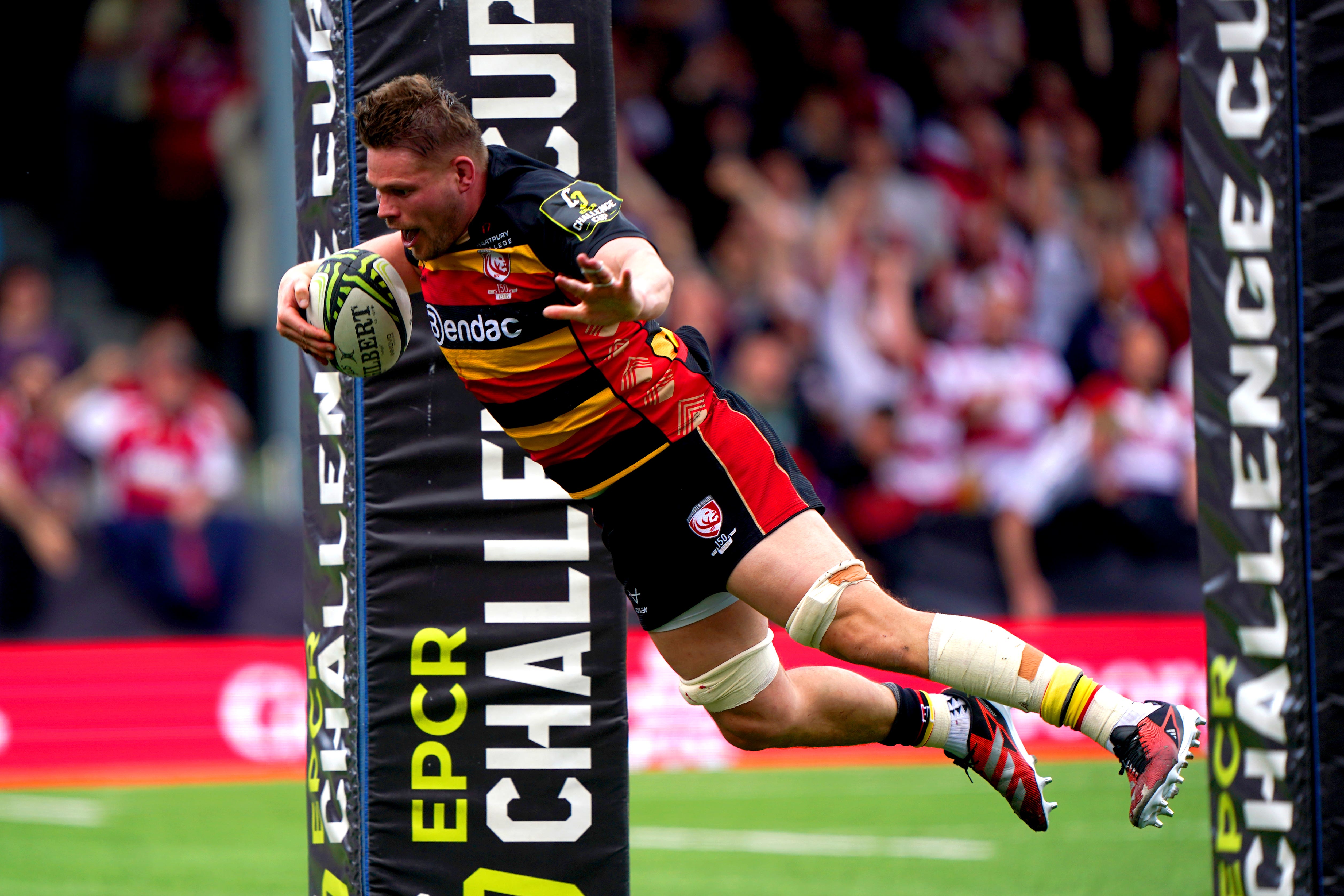 Gloucester lock Freddie Clarke is relishing Gloucester’s latest Challenge Cup final appearance (Joe Giddens/PA)