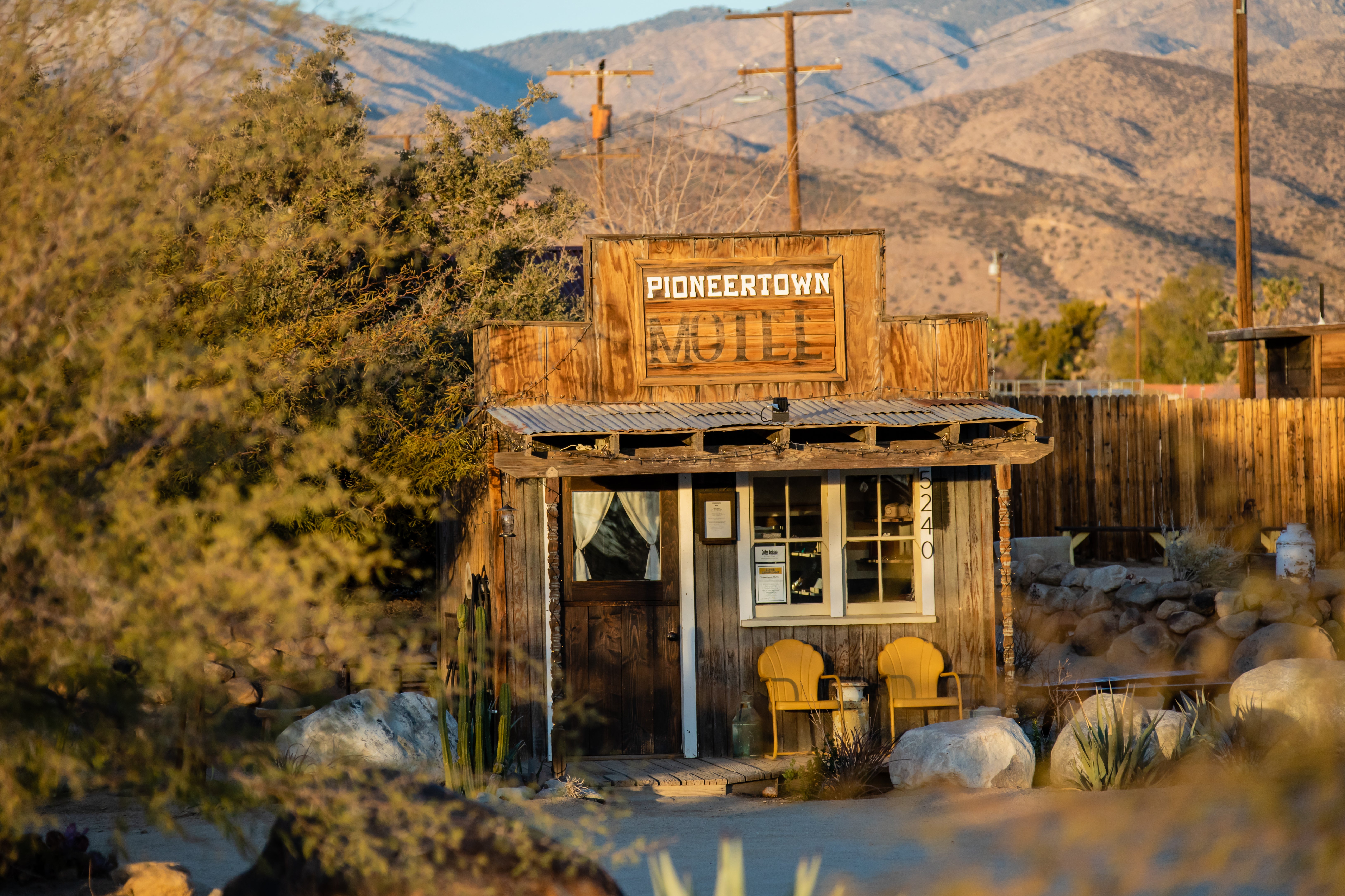 Saddle up or swing in hammocks in rustic Pioneertown