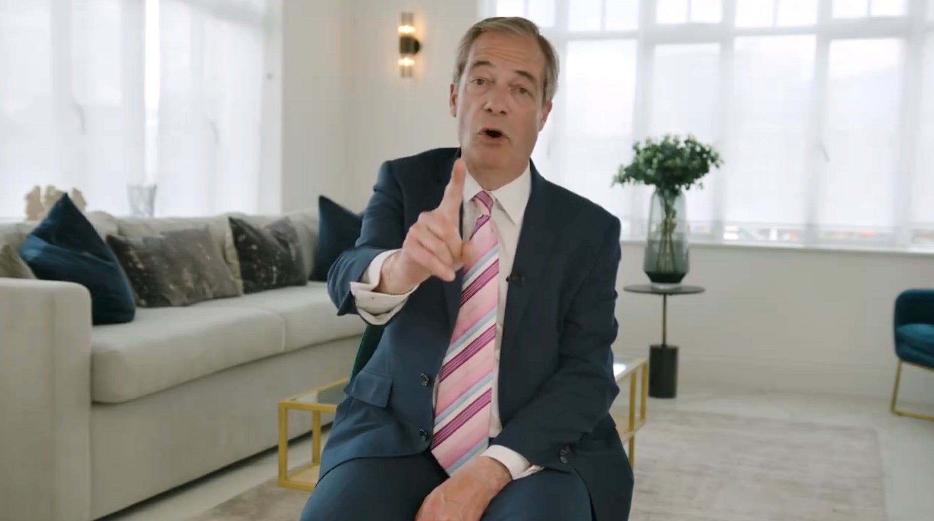 Nigel Farage said he had ‘put in place some preparations to launch next week’