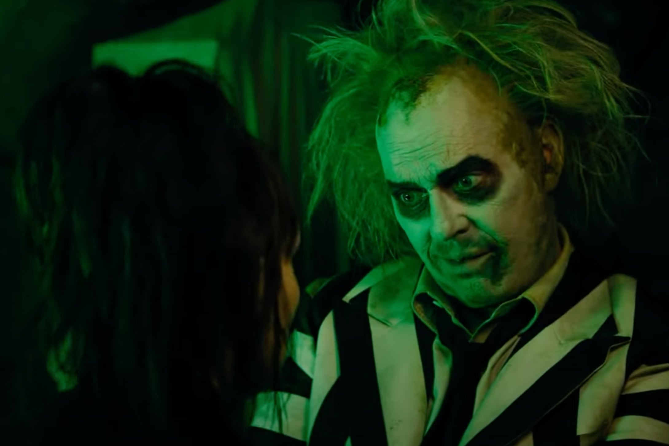 Keaton as Beetlejuice in Burton’s ‘Beetlejuice Beetlejuice’