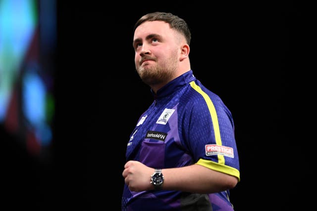 <p>Luke Littler is through to the Premier League final</p>