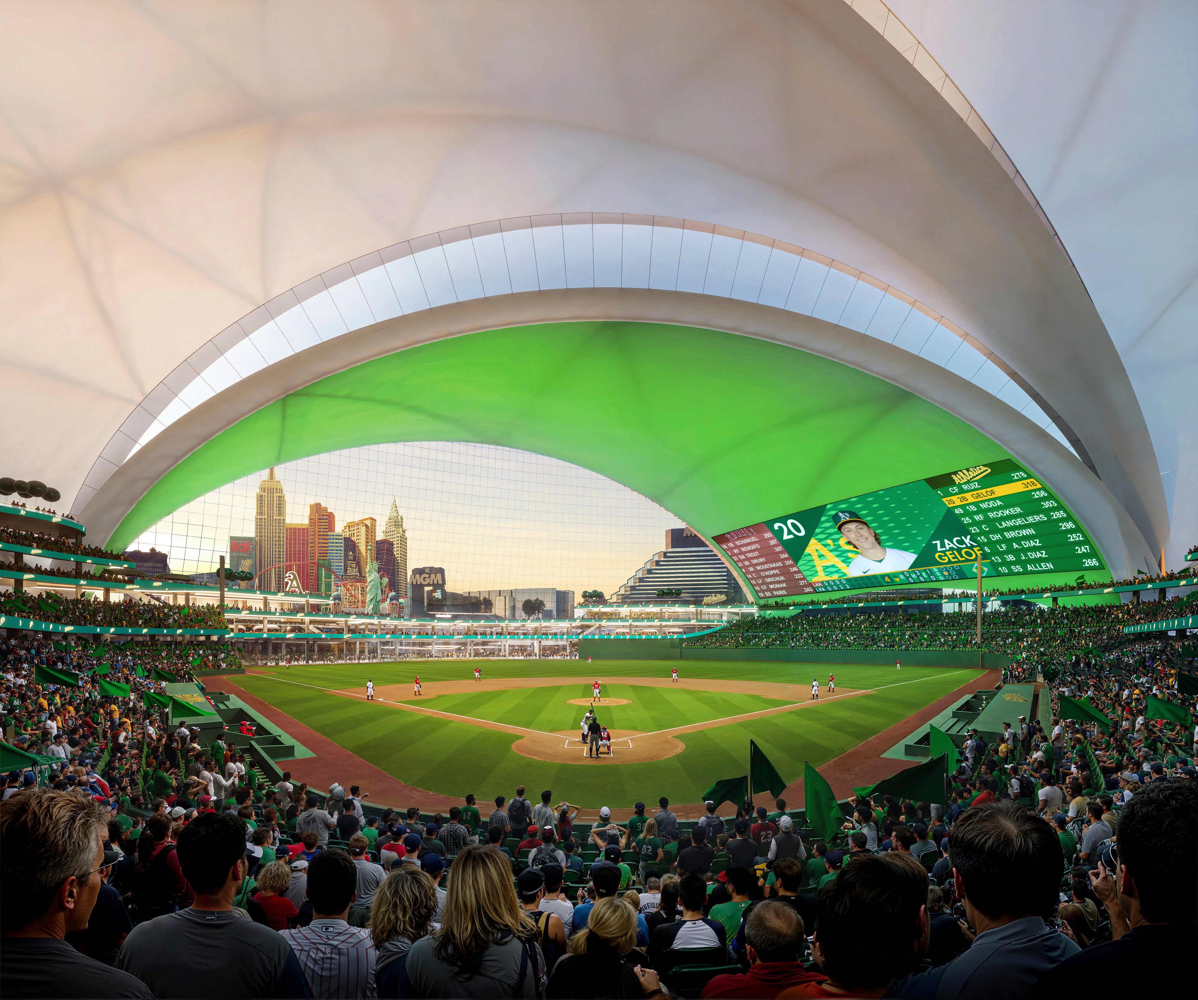 Athletics Stadium Baseball
