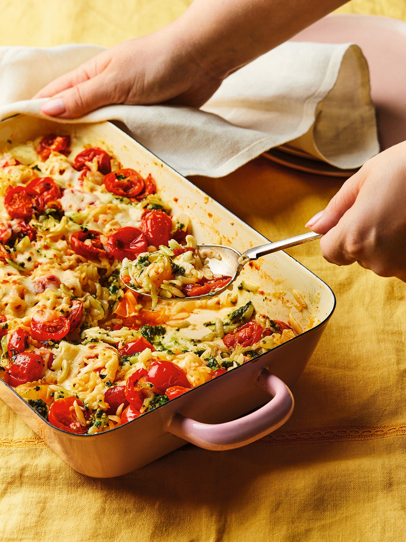 This super simple pasta dish is a go-to for busy home cooks