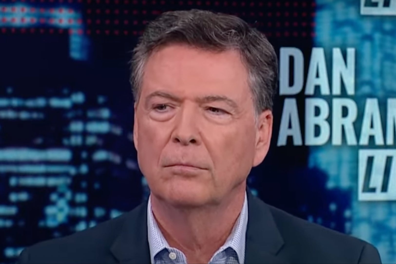 Former FBI director James Comey has since deleted the post