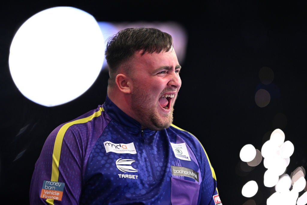 Luke Littler revelled in his Premier League Darts triumph