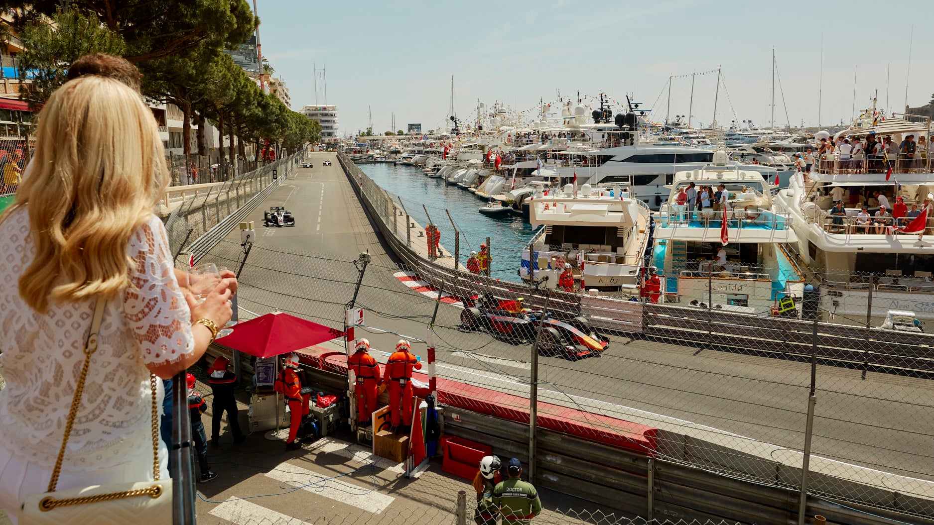 True F1 fanatics eschew sipping rosé on a yacht deck in favour of getting as close to the action as possible
