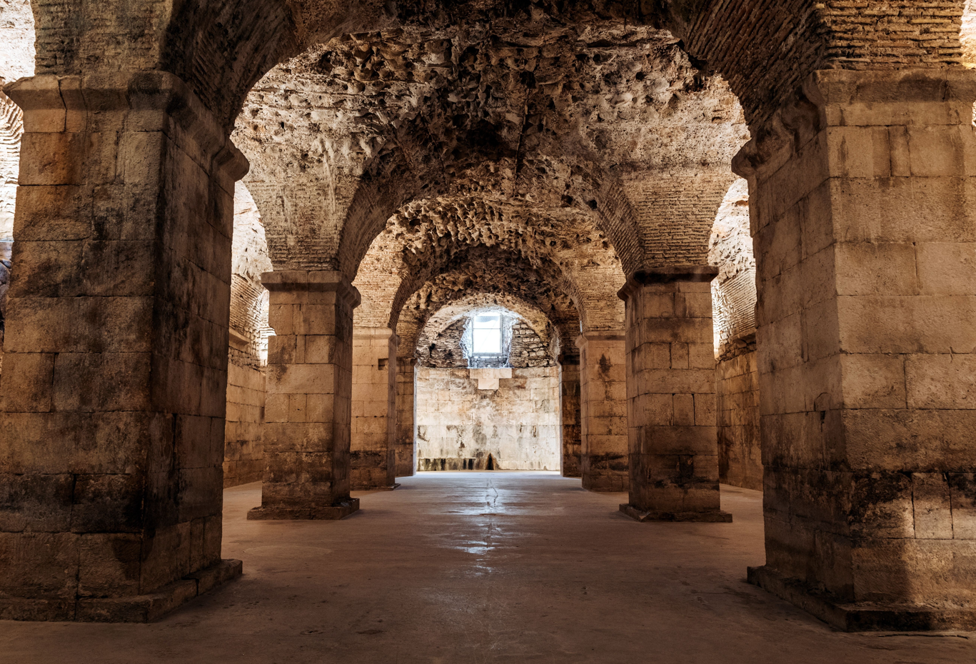 Diocletian’s Palace was built for the Roman emporer in the 3rd Century