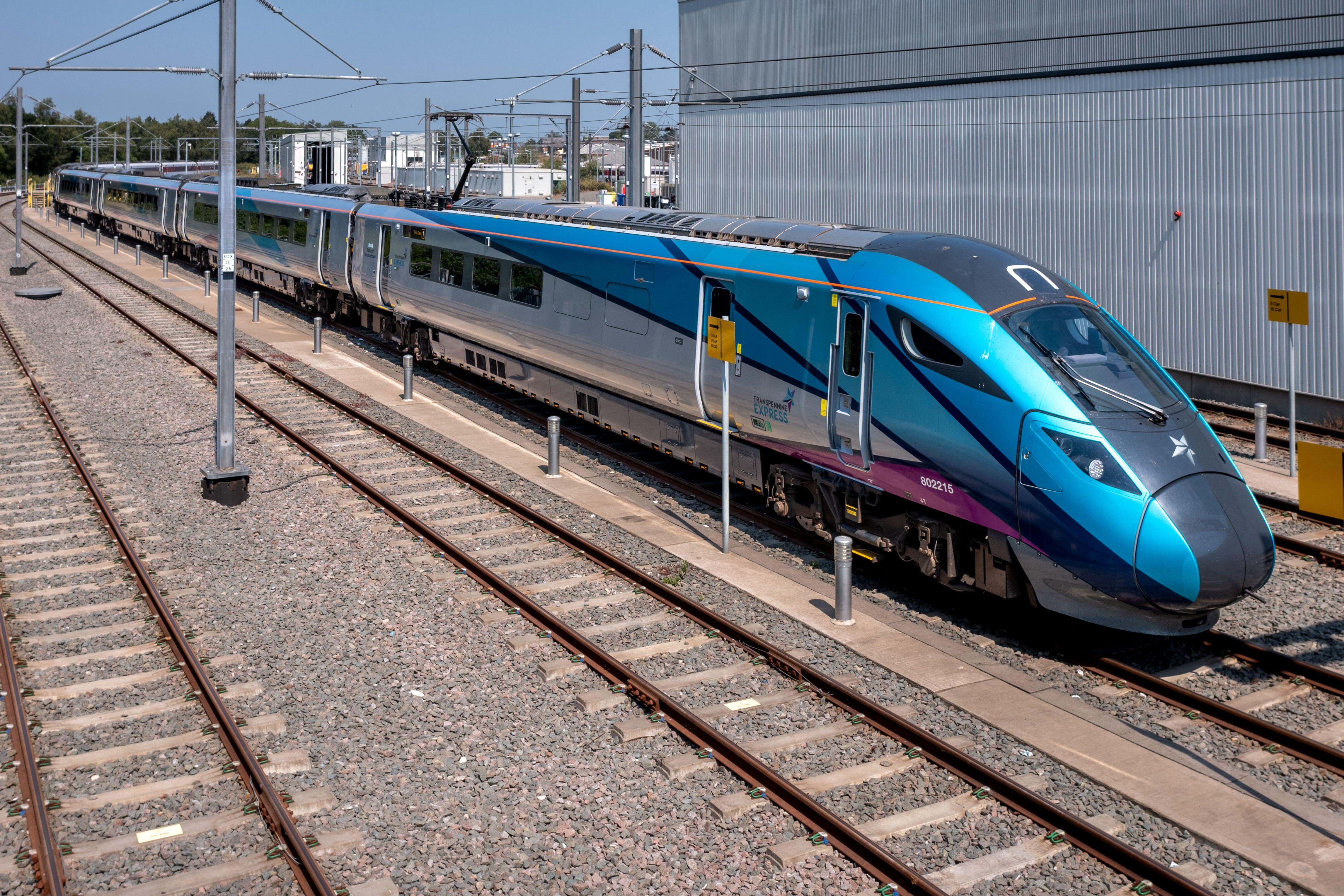 The UK’s first intercity battery train is being trialled to reduce emissions and fuel costs (Alamy/PA)