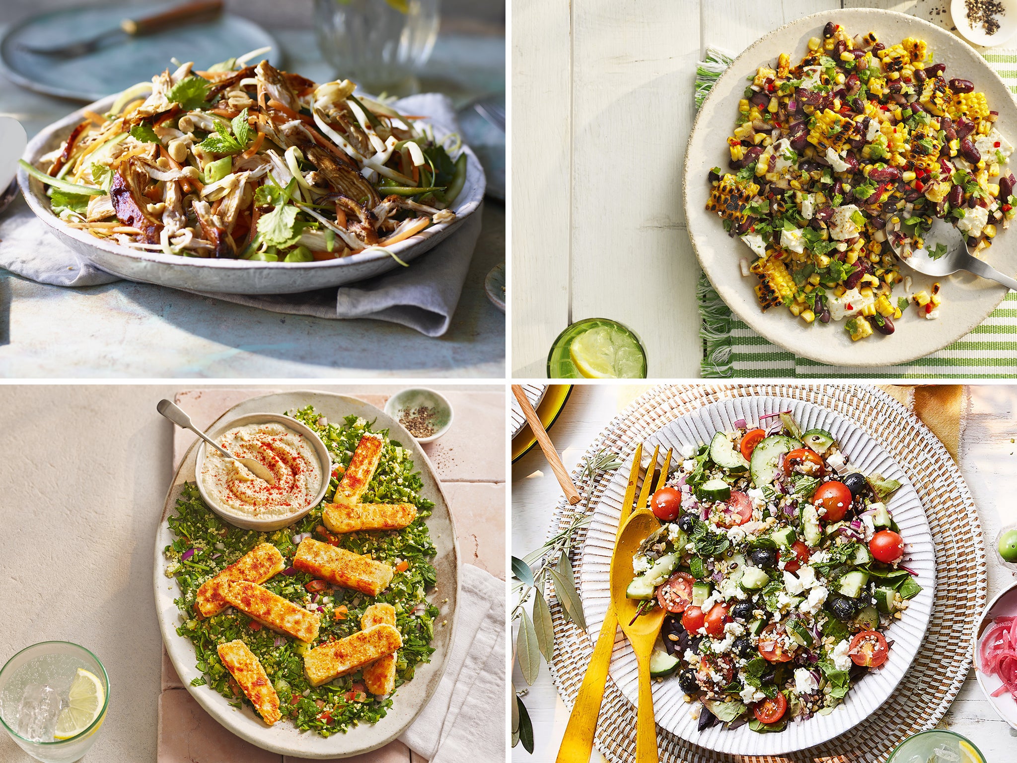 Chop, chop: chopped salads are quick, easy to make and perfect for alfresco dining