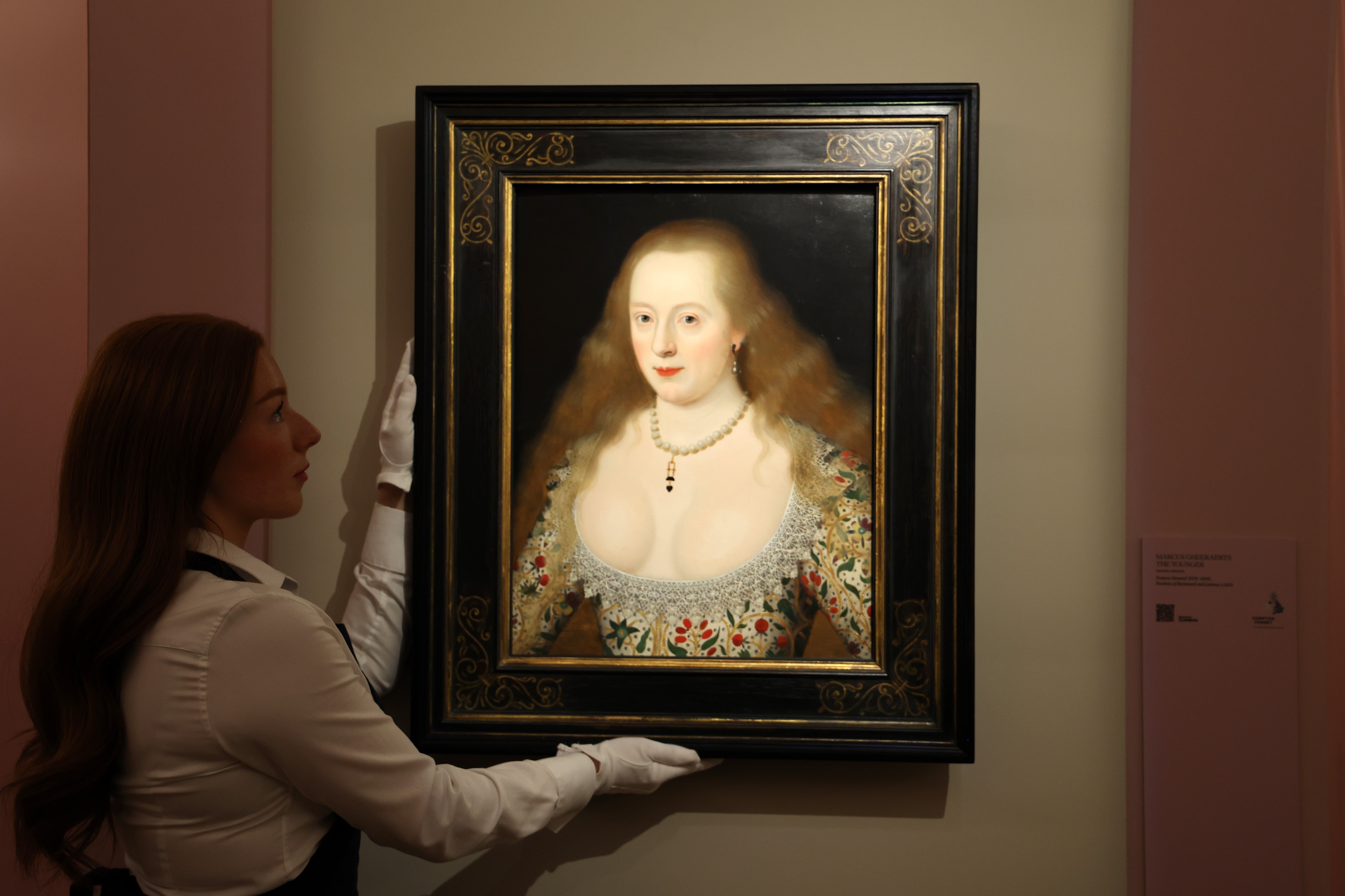 Marcus Gheeraerts the Younger’s portrait of Frances Howard, Duchesss of Richmond and Lennox, from c. 1621