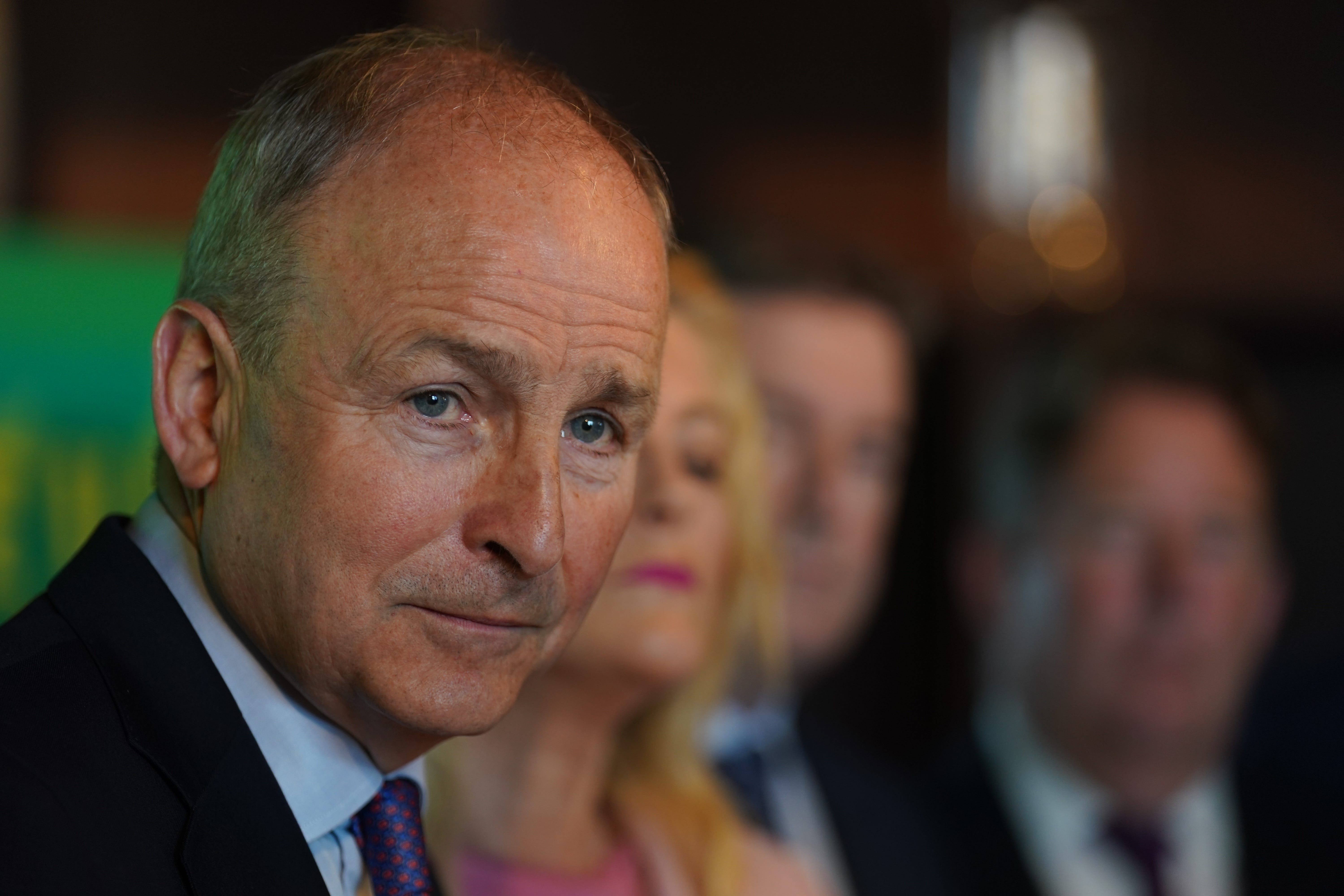 Tanaiste Micheal Martin criticised Israeli officials (Brian Lawless/PA)