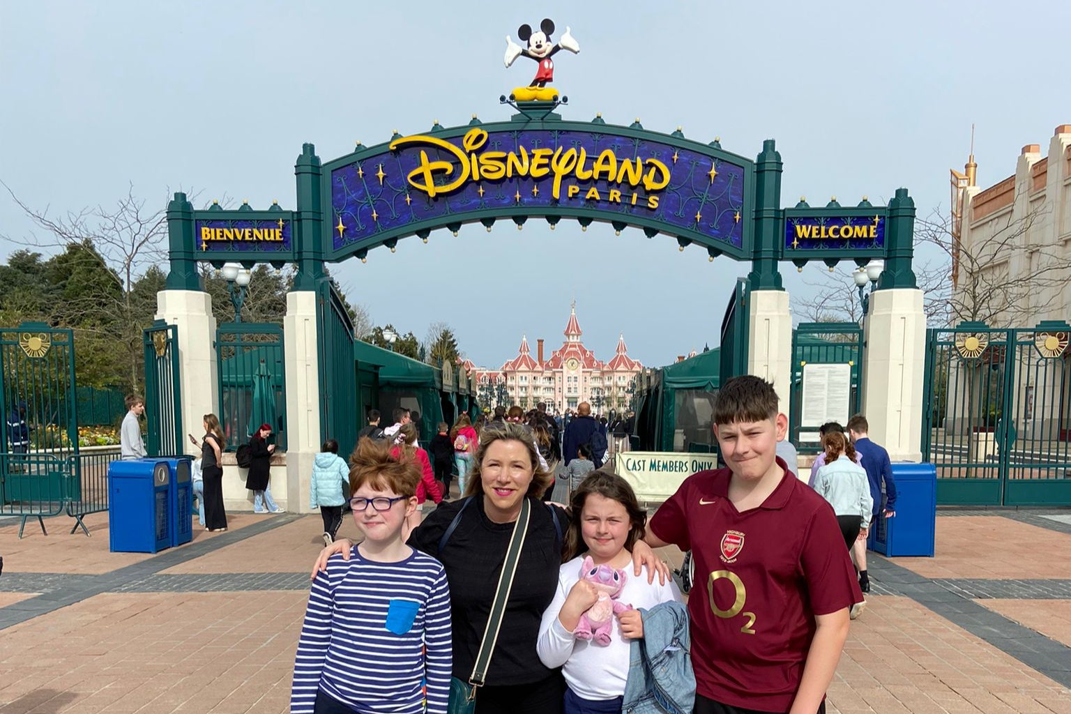 The Fuller family traded Legoland for Disneyland Paris