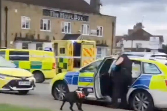 Police were called to Bourne Avenue, Hayes to reports of a stabbing at