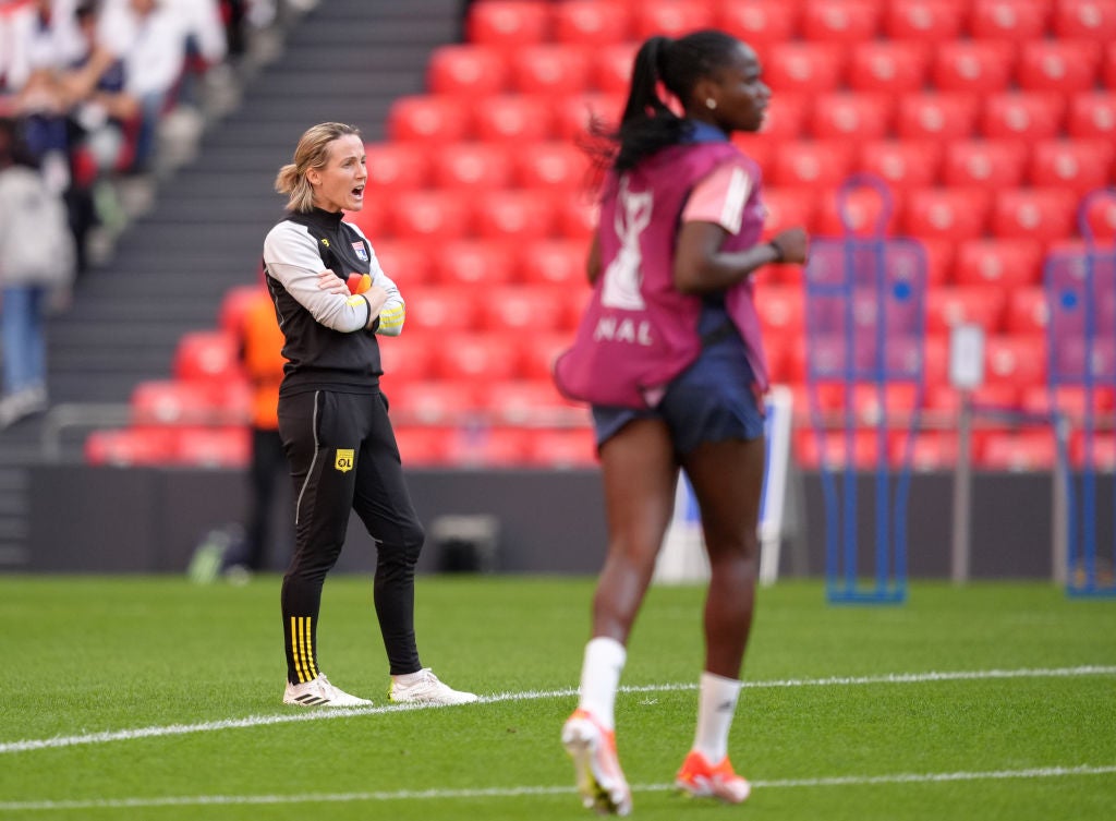 Sonia Bompastor can become the first female coach to win the Women’s Champions League twice