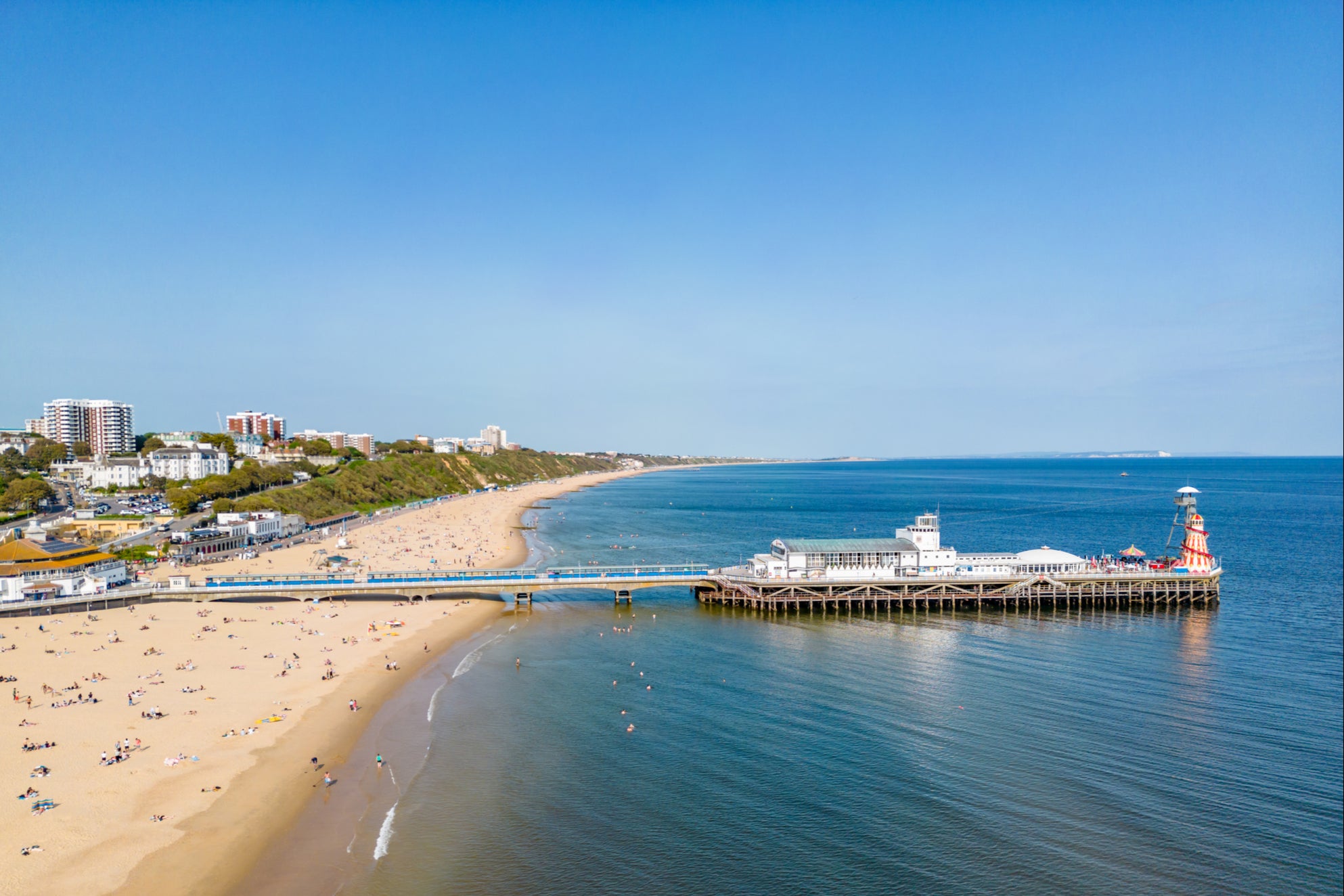 Amie Gray and a 38-year-old woman were stabbed on Durley Chine Beach on Friday night, near Bournemouth Pier