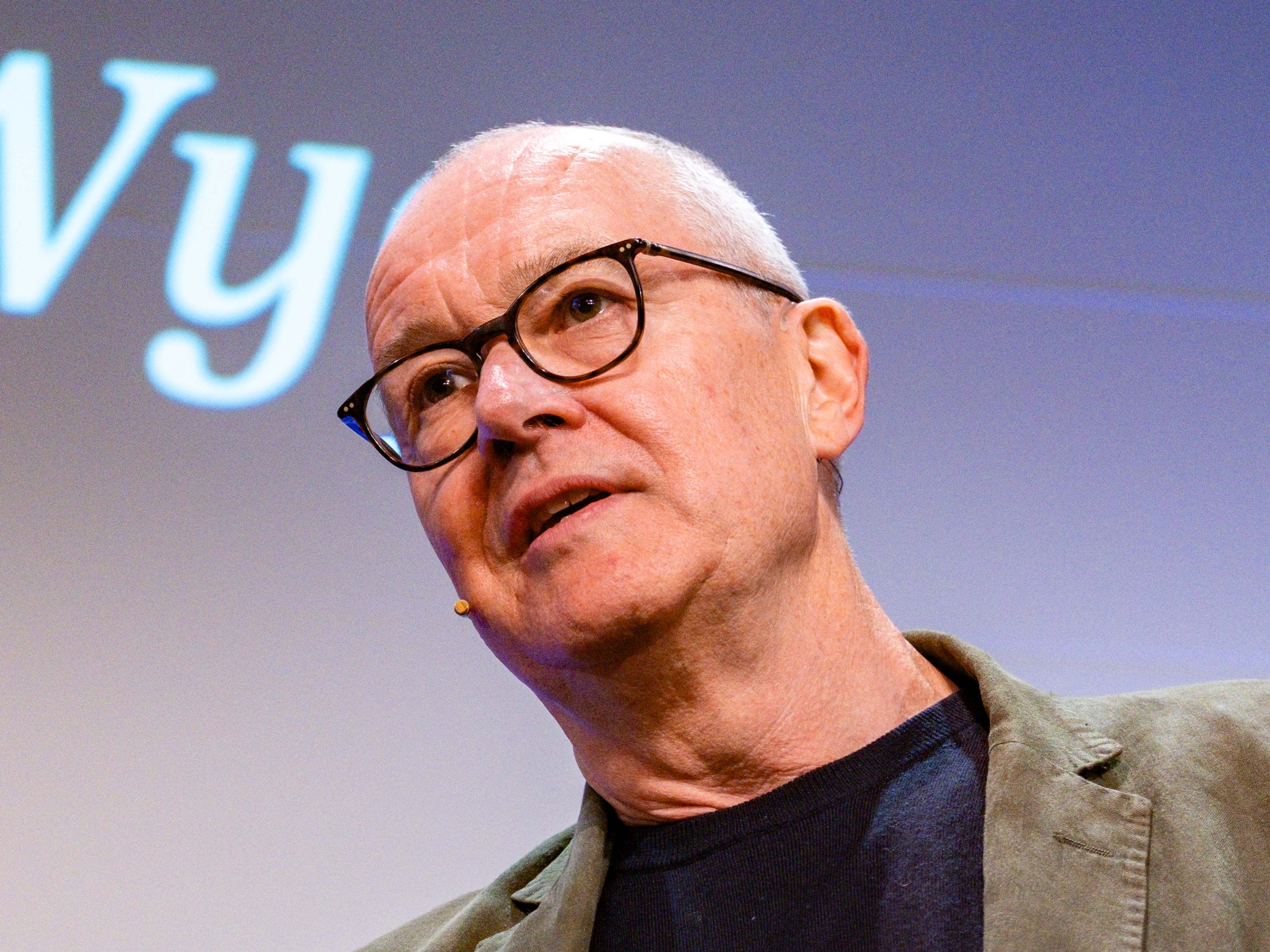 Sir Patrick speaking at the Hay Festival, with an ominous warning on future diseases