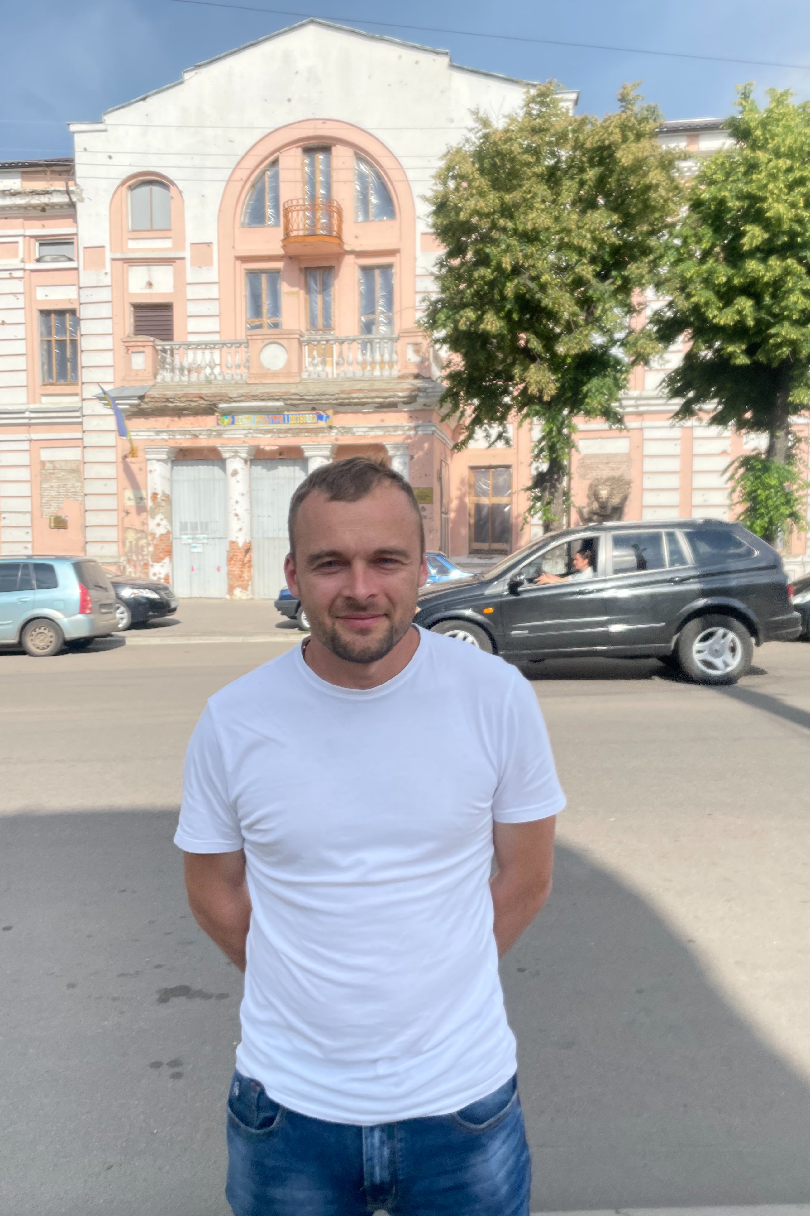 Oleksandr Belousov: ‘The Russians have a choice: they can come here and die or they can stay in their own country. We don’t have that choice. So we have to fight’