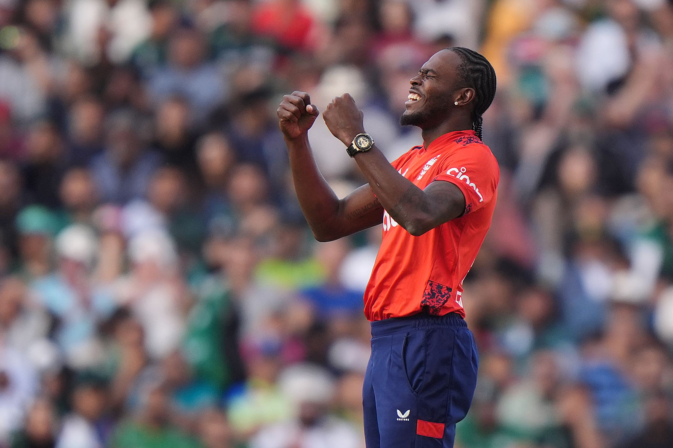 Jofra Archer was making his England comeback after injury (Bradley Collyer/PA)