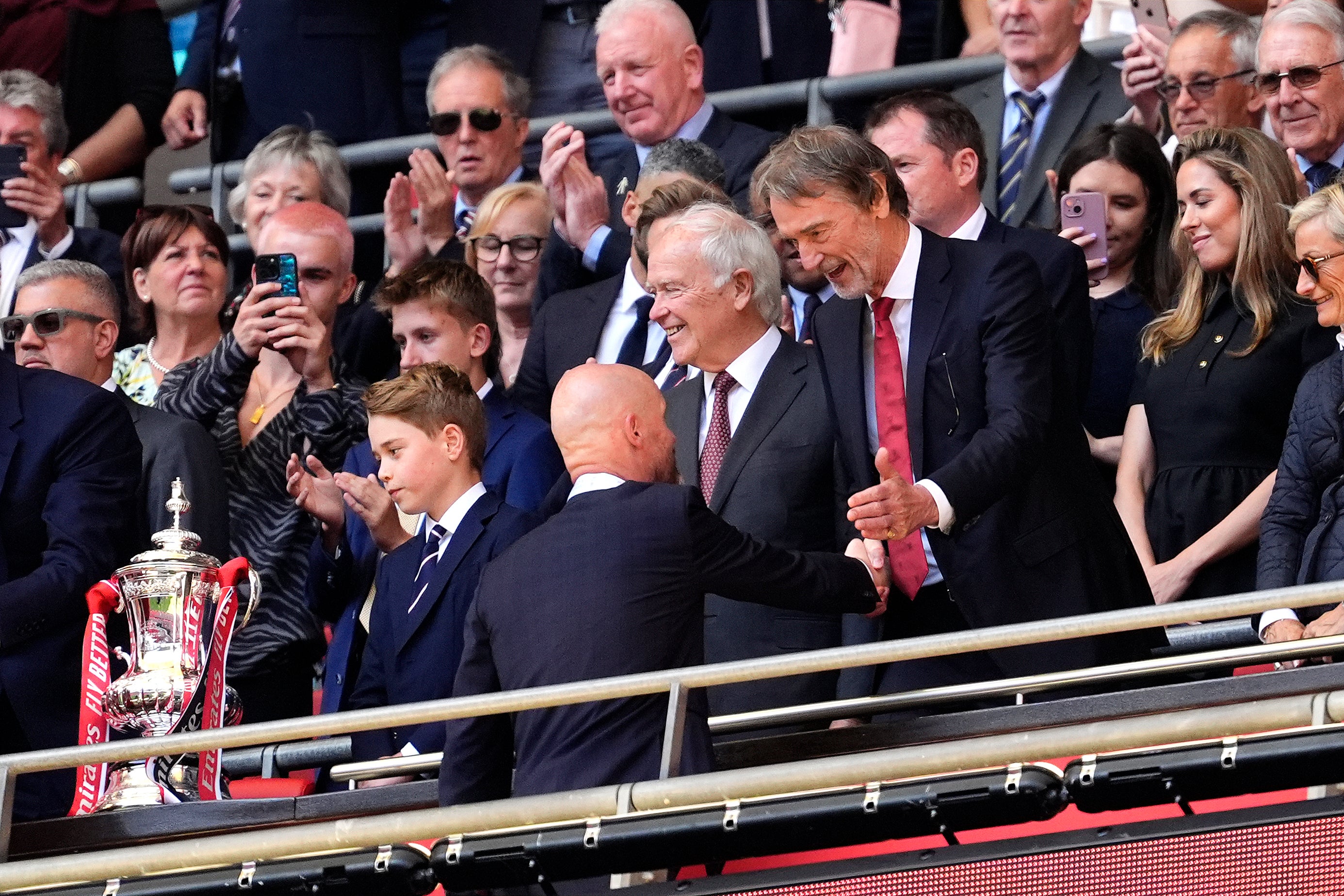 Sir Jim Ratcliffe will once again decide on the future of Man Utd boss Erik ten Hag