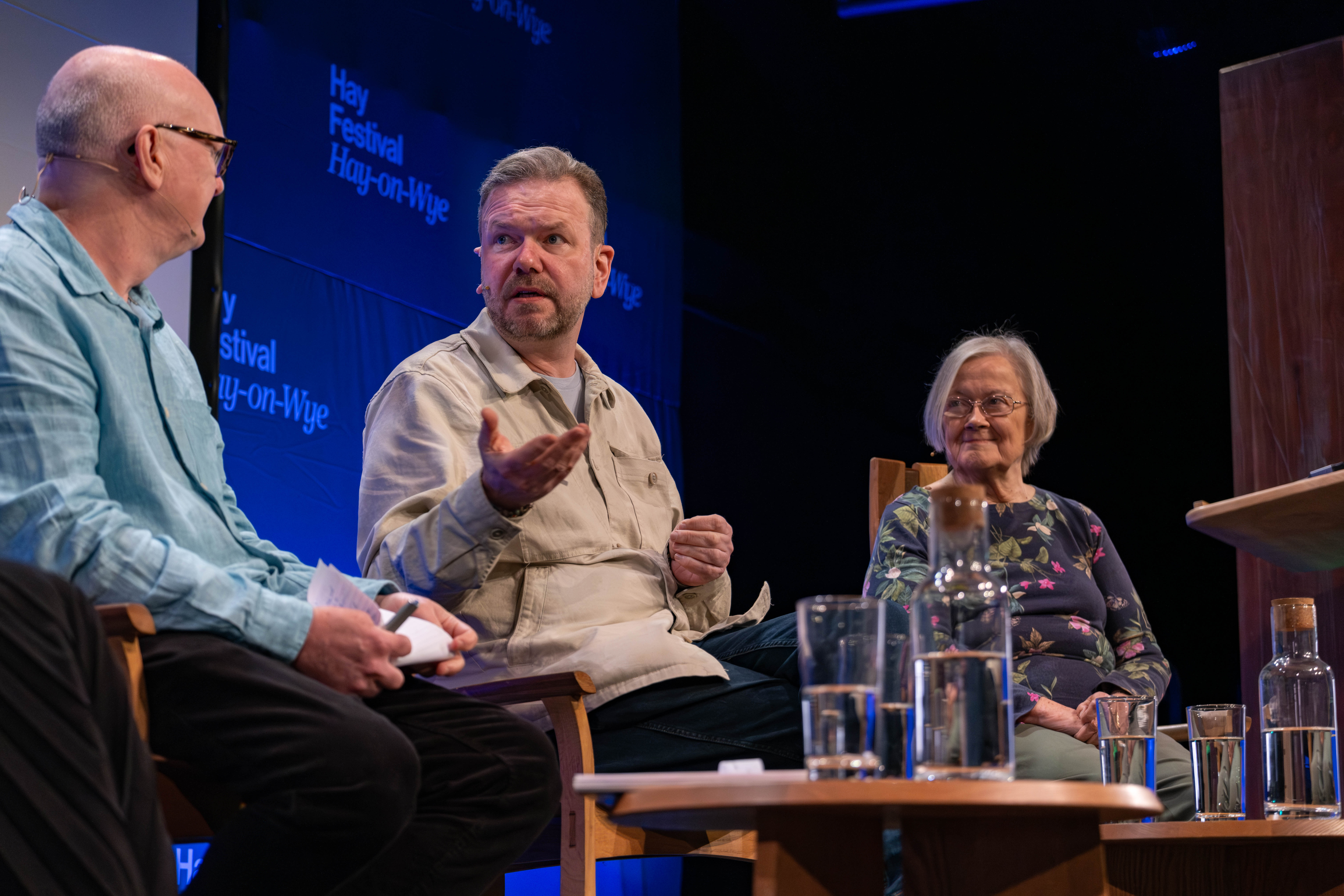 Martin Chilton, James O’Brien and Baroness Brenda Hale