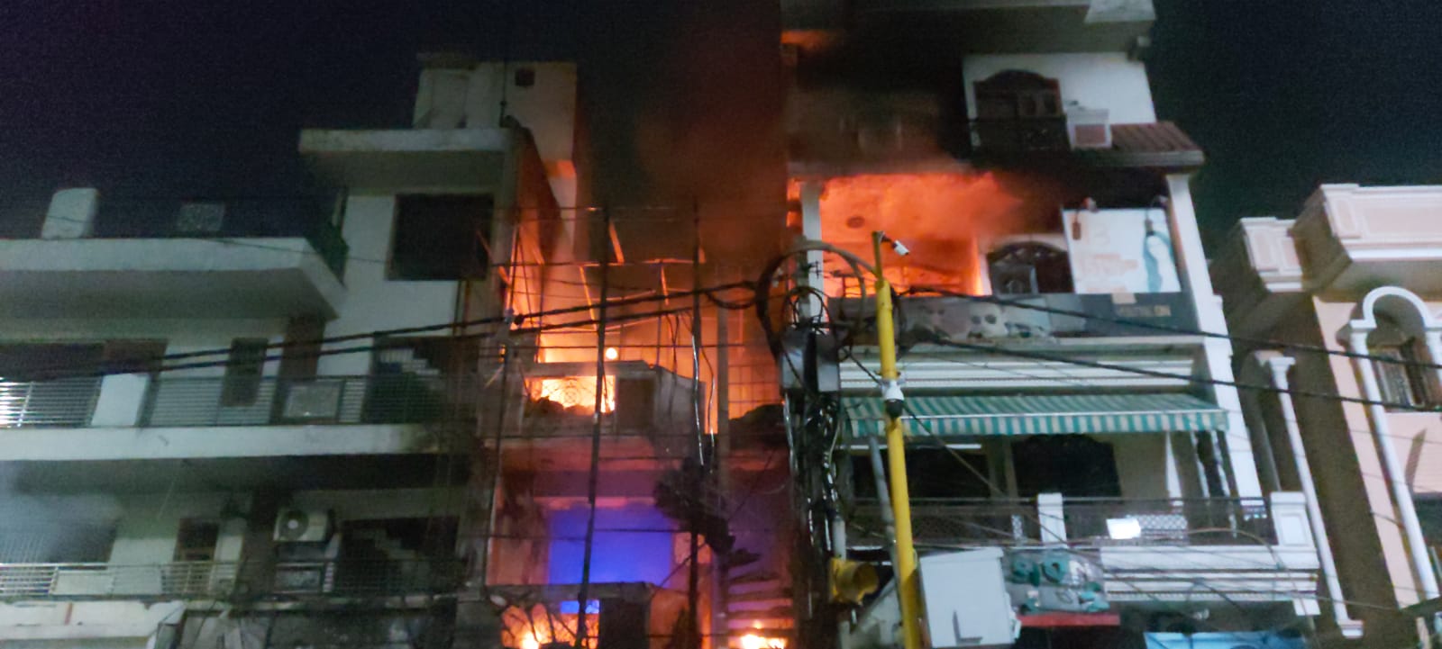 Fire at Baby Care New Born Child Hospital in Delhi