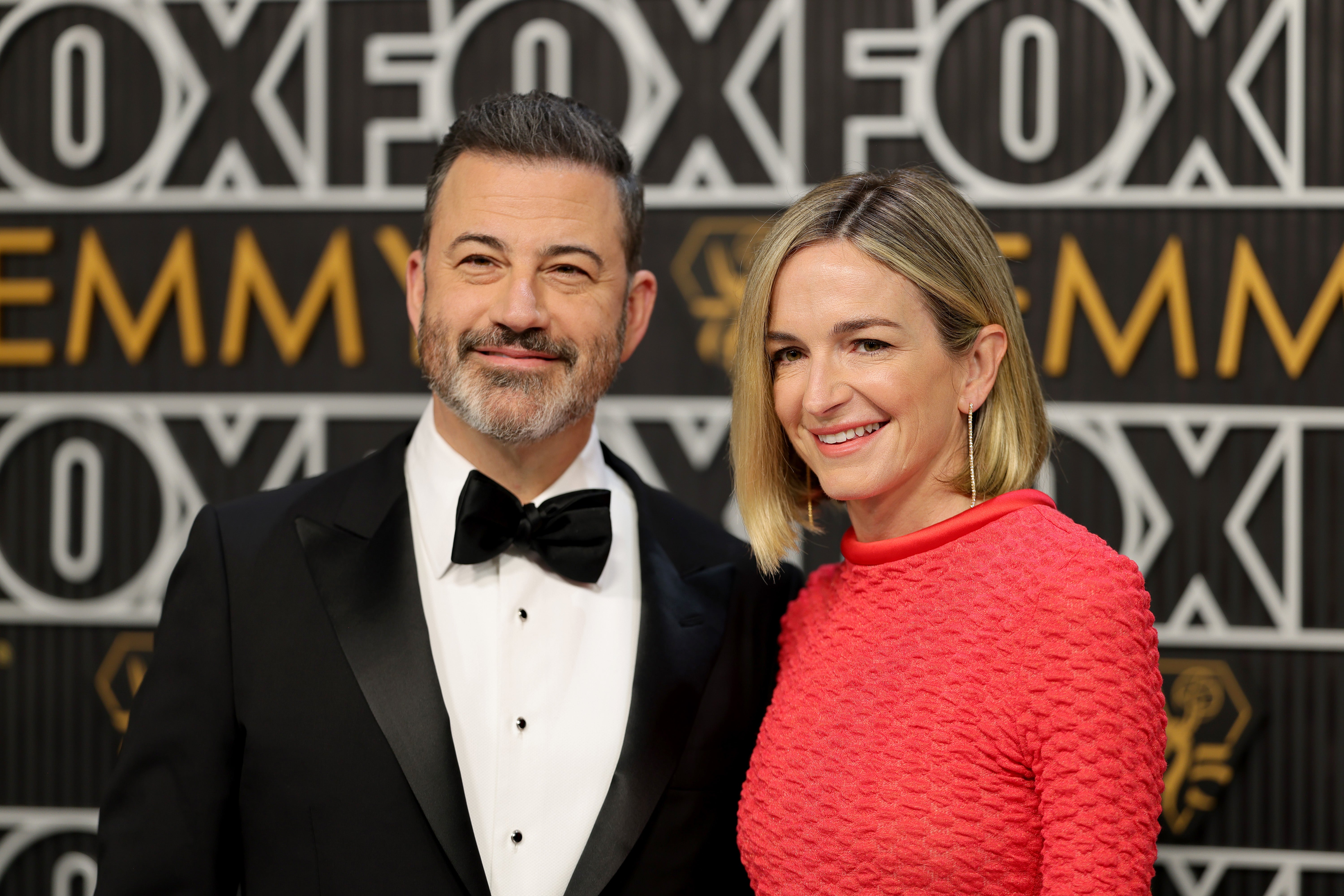 Jimmy Kimmel and his wife Molly McNearney