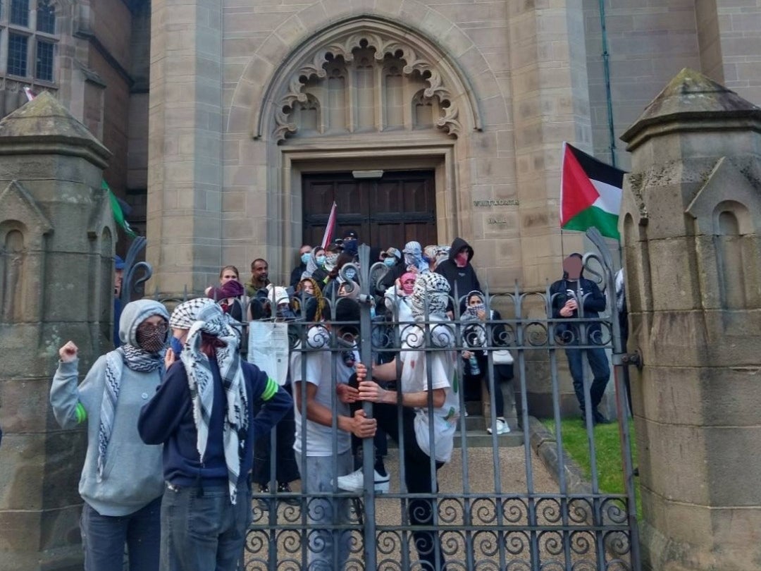 Whitworth Hall is due to hold exams for hundreds of pupils at the University of Manchester in the coming week