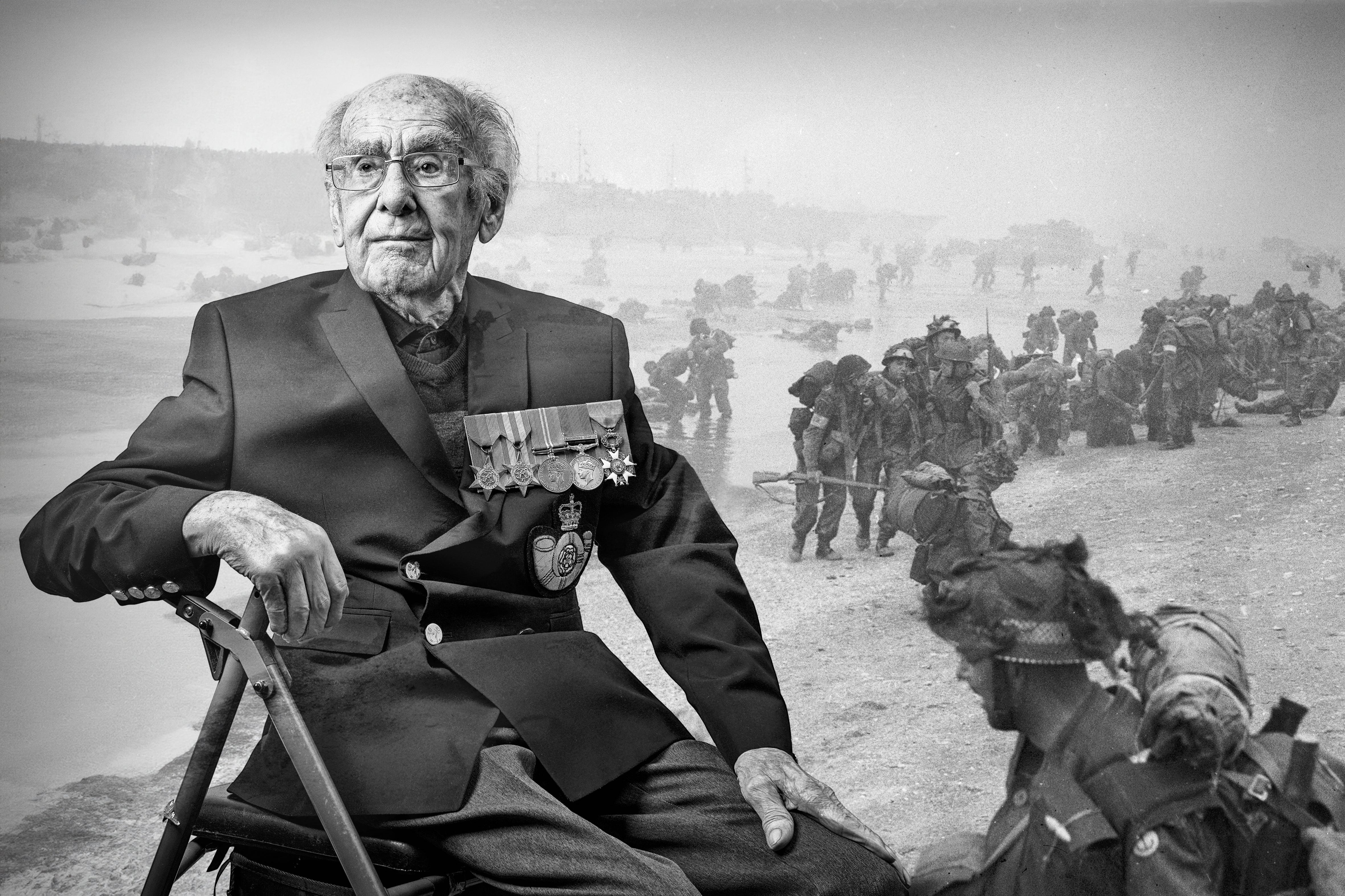 D-Day veteran Harry Howorth (Richard Cannon/Blind Veterans UK/PA)