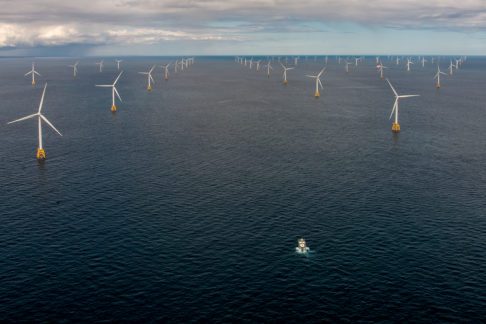 The Beatrice offshore windfarm