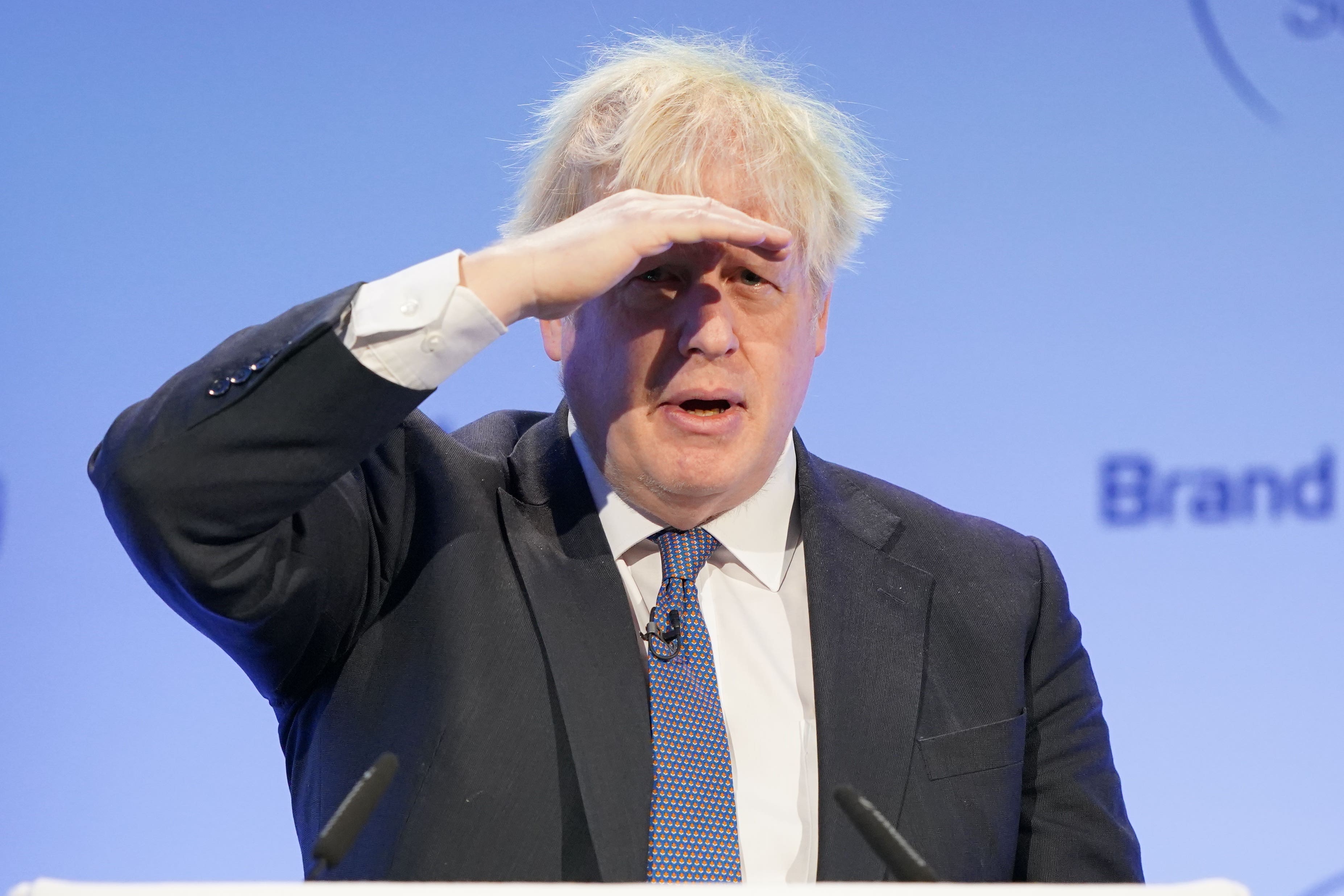 Former prime minister Boris Johnson (Jonathan Brady/PA)