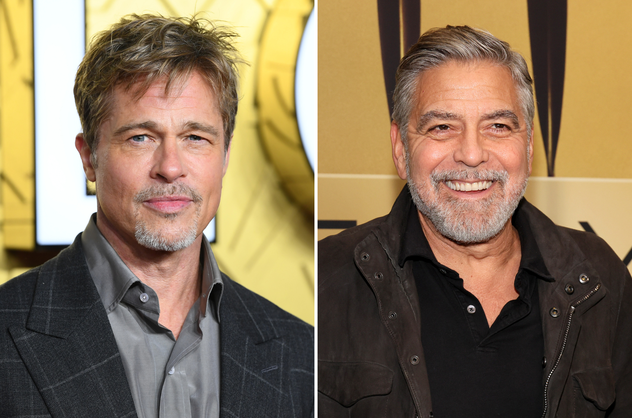 Brad Pitt and George Clooney last acted together in 2008’s ‘Burn After Reading’