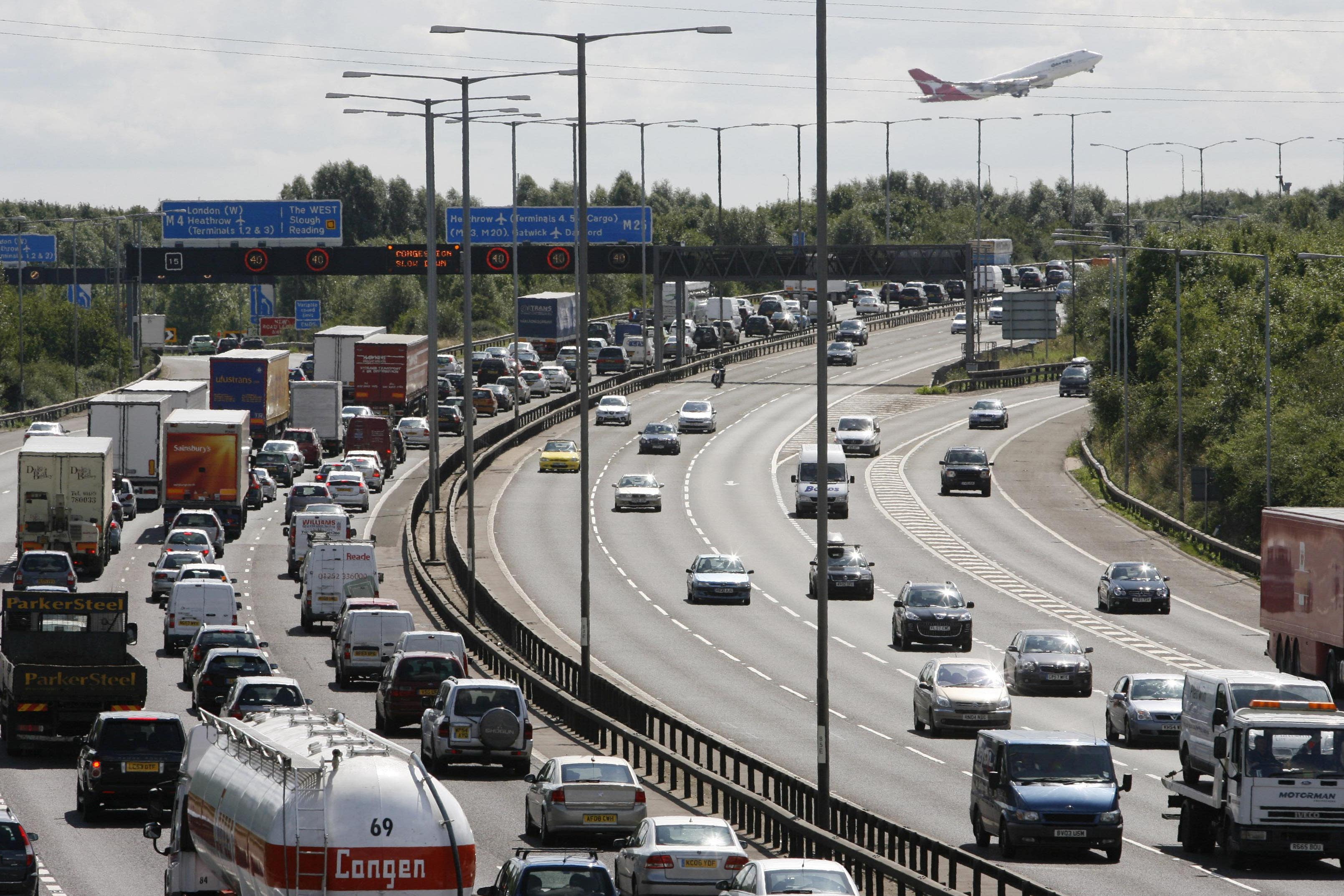 Highest earners travel more than lower earners, creating far more transport emissions, the IPPR think tank has warned (Steve Parsons/PA)